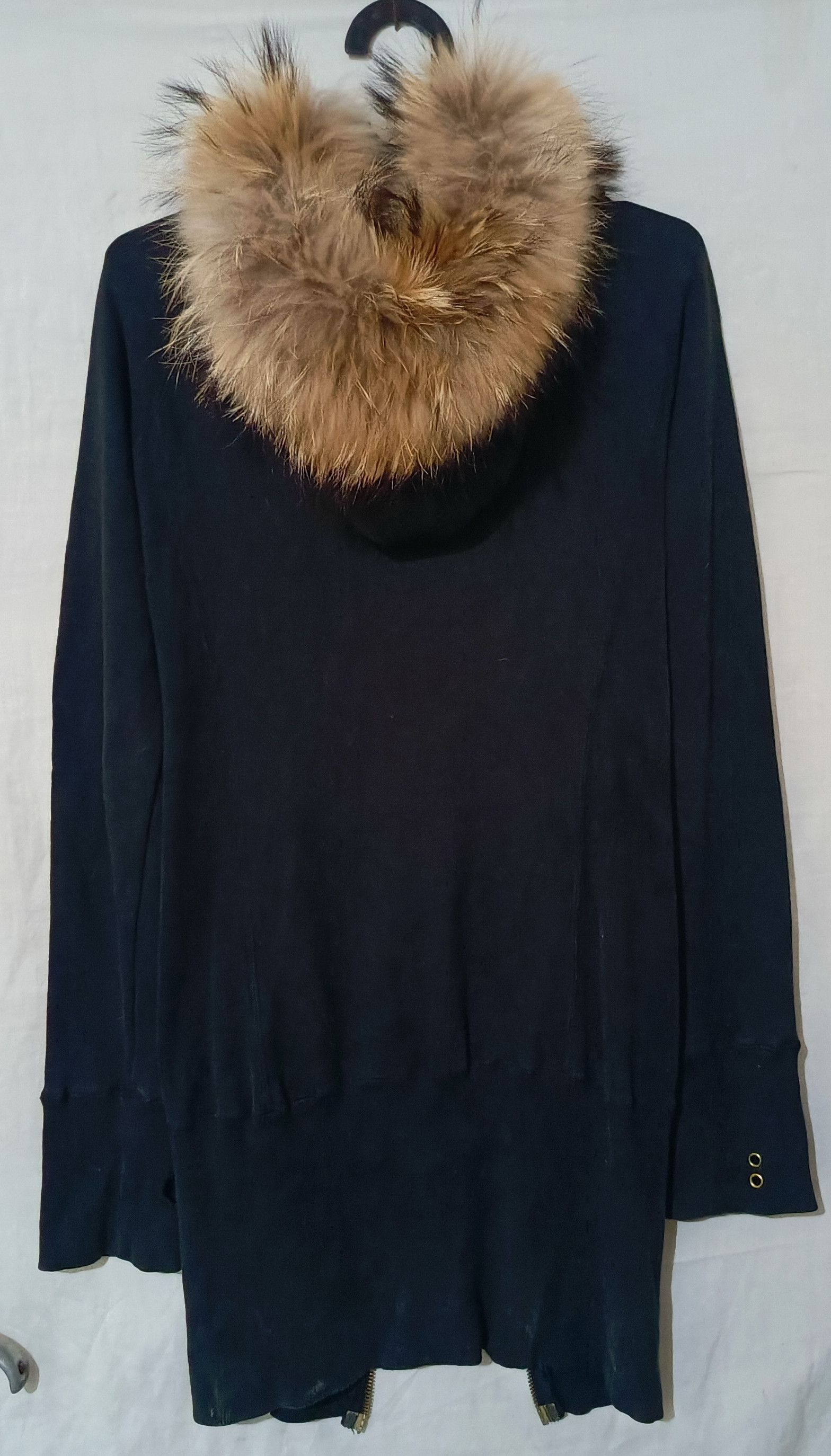 If Six Was Nine Faux Fur Parka Hoodie Long 2 Zip Size M / US 6-8 / IT 42-44 - 2 Thumbnail