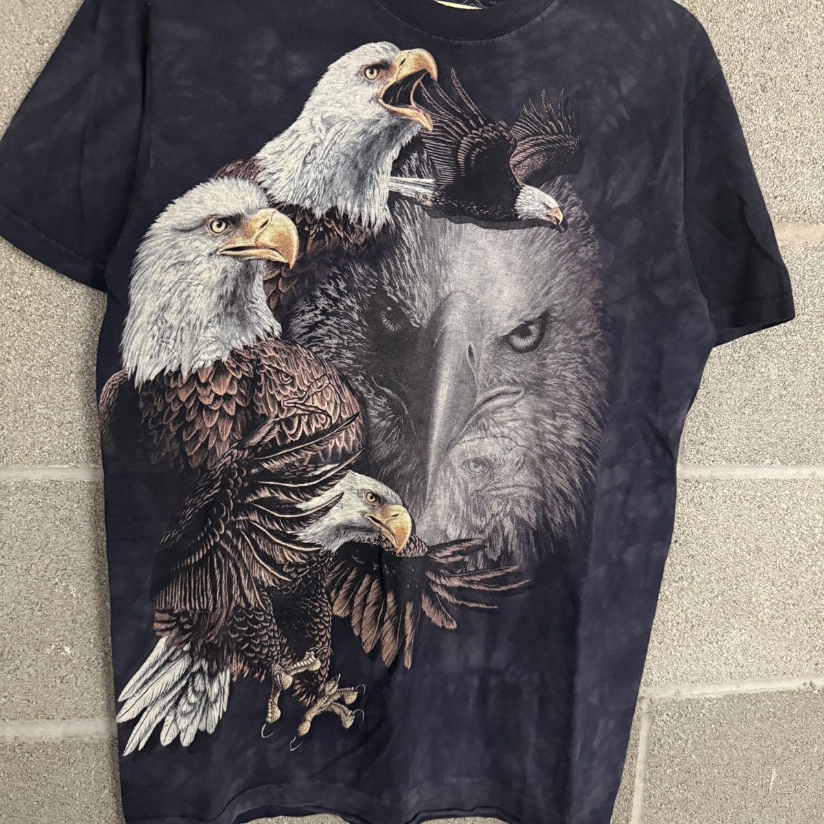 The Mountain Vintage The Mountain Eagle AOP Nature Tee Blue Mens Small Size US S / EU 44-46 / 1 - 3 Thumbnail