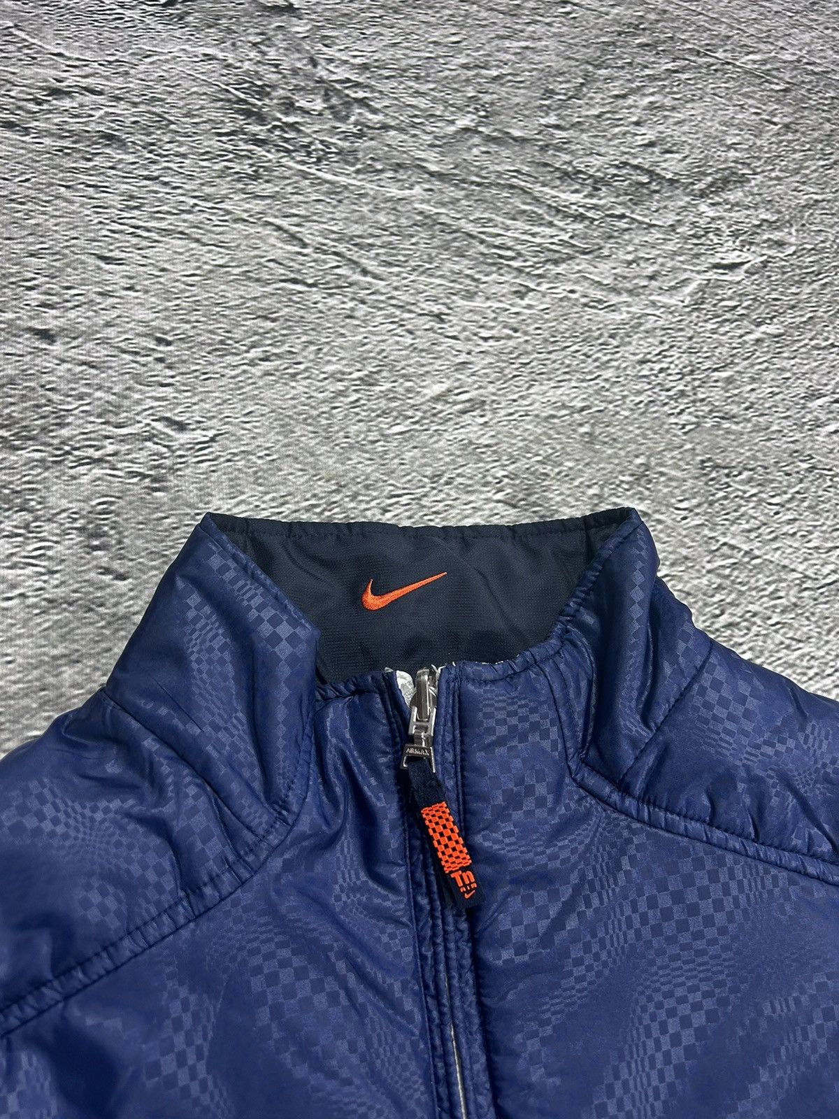 Nike Nike TN jacket reversible padded white navy vintage 2000s Size US L / EU 52-54 / 3 - 7 Thumbnail