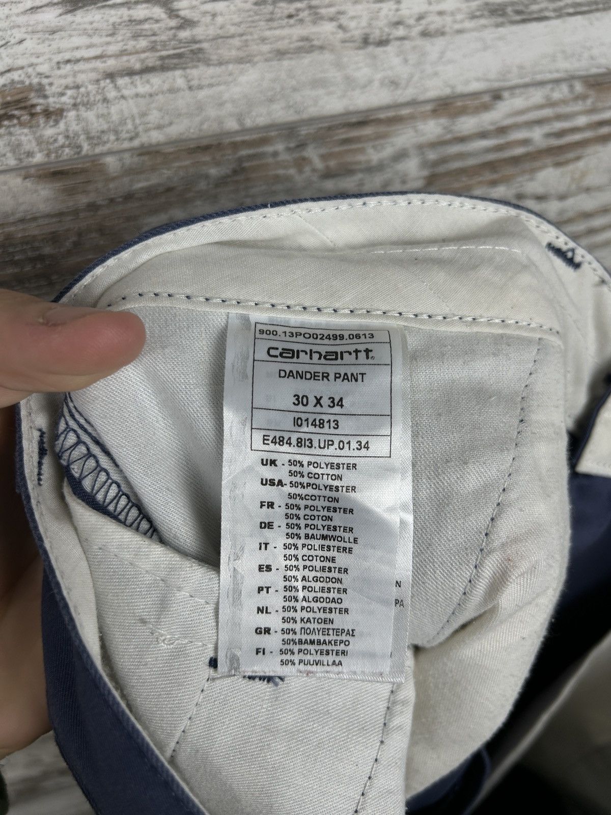 Carhartt × Carhartt Wip × Vintage Mens Vintage Carhartt Wip dander pants streetwear y2k rare Size US 30 / EU 46 - 13 Thumbnail