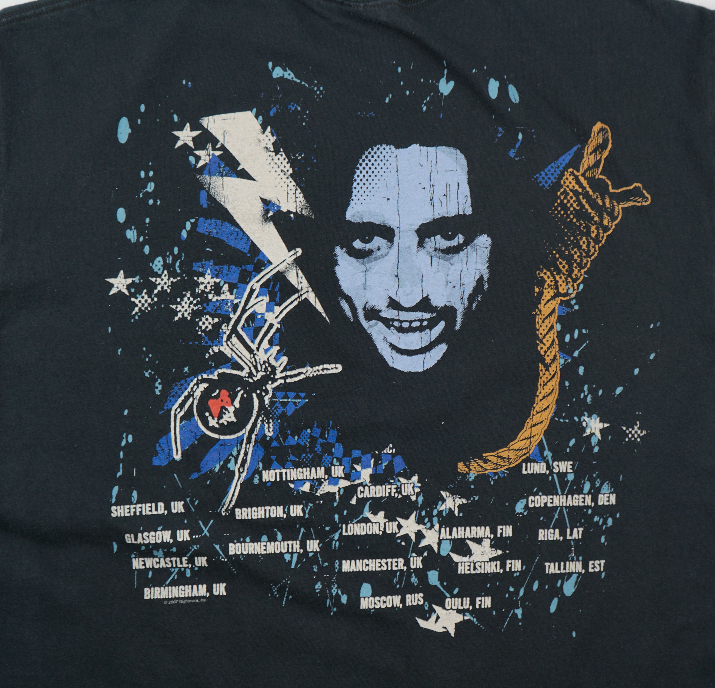 Band Tees × Vintage Vintage 2007 Alice Cooper Tour T-Shirt Size US XL / EU 56 / 4 - 9 Thumbnail