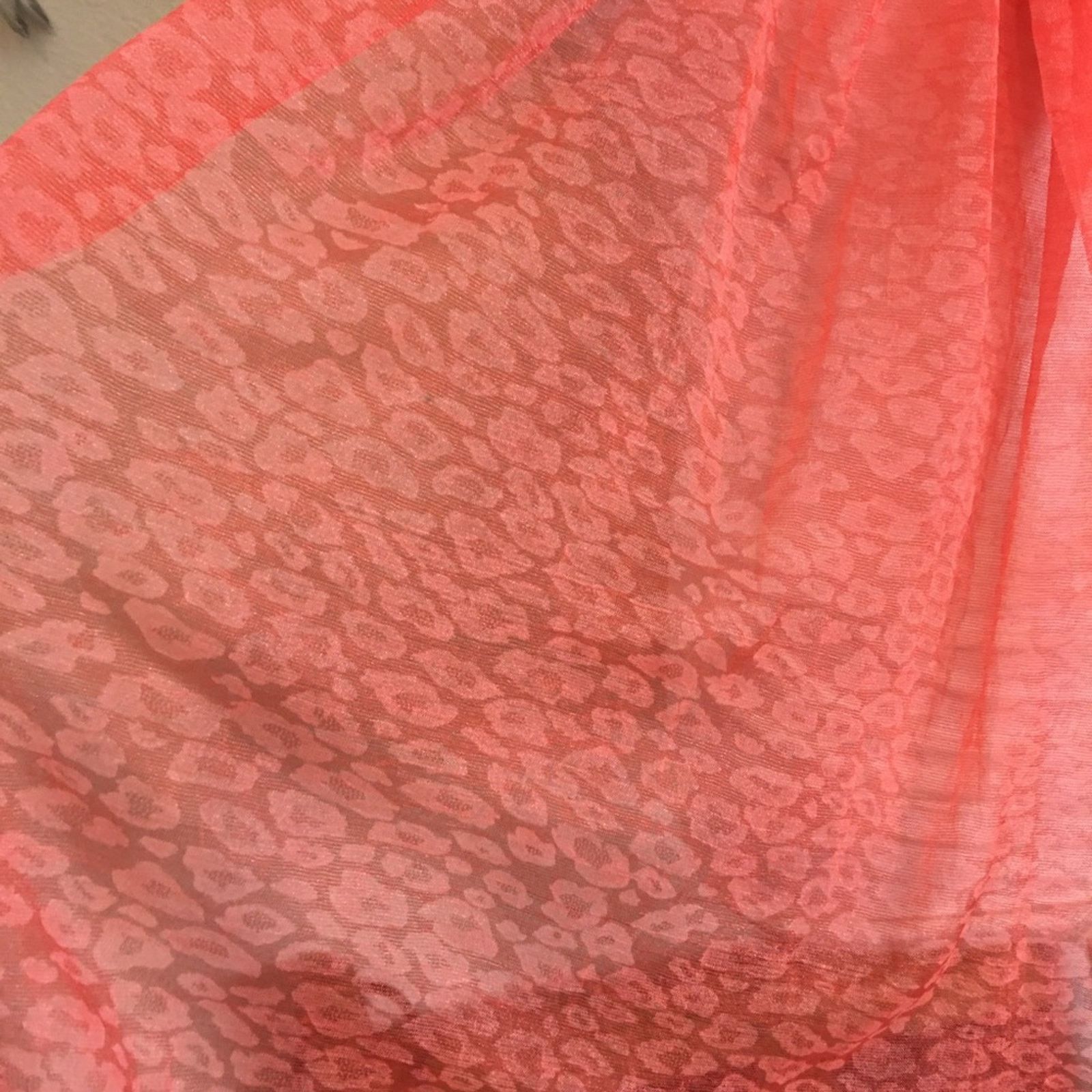 Other Coral pink soft light stretchy scarf wrap Size ONE SIZE - 6 Thumbnail