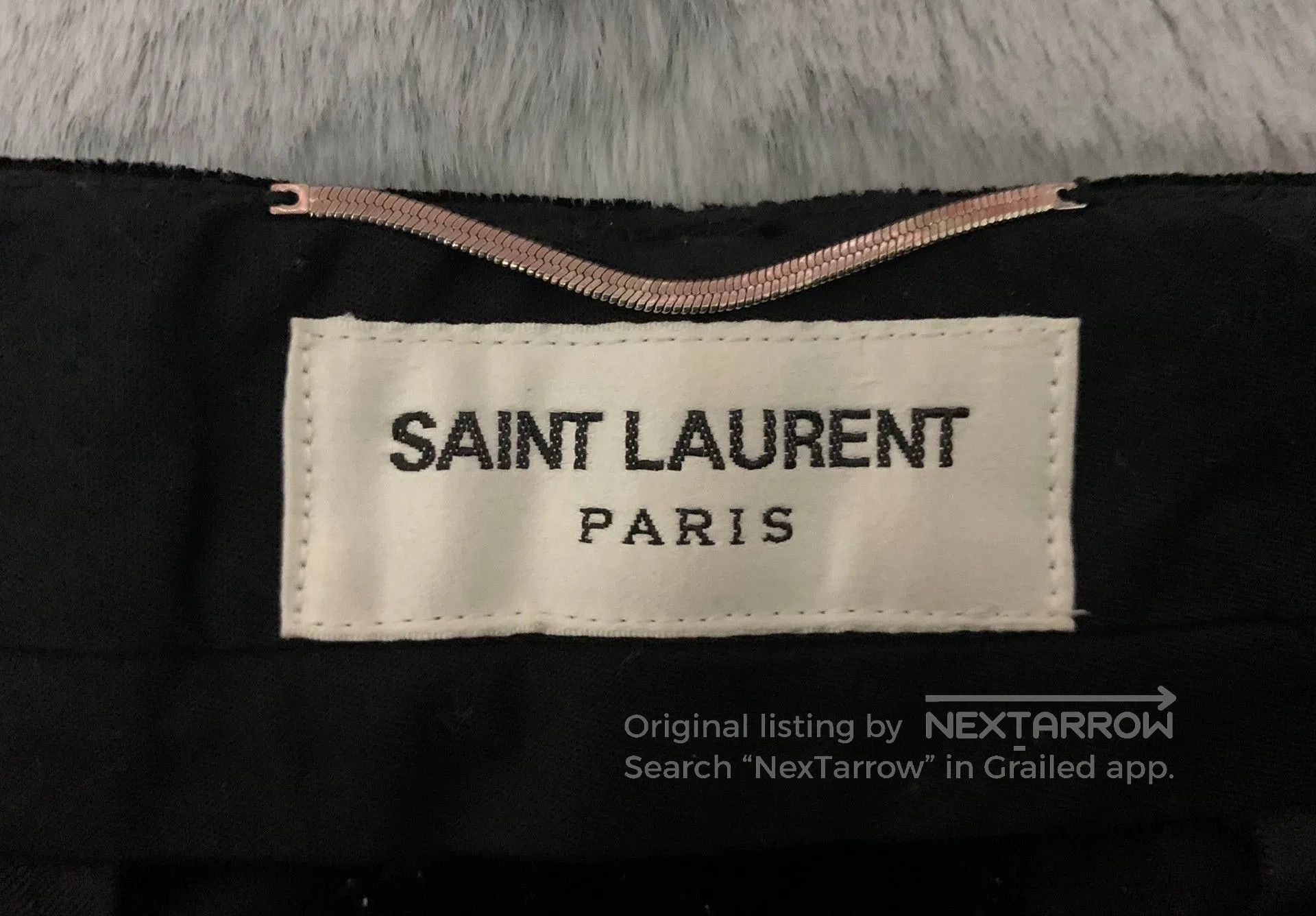 Saint Laurent Paris Black Casual Pants Size 30. Size US 30 / EU 46 - 3 Thumbnail