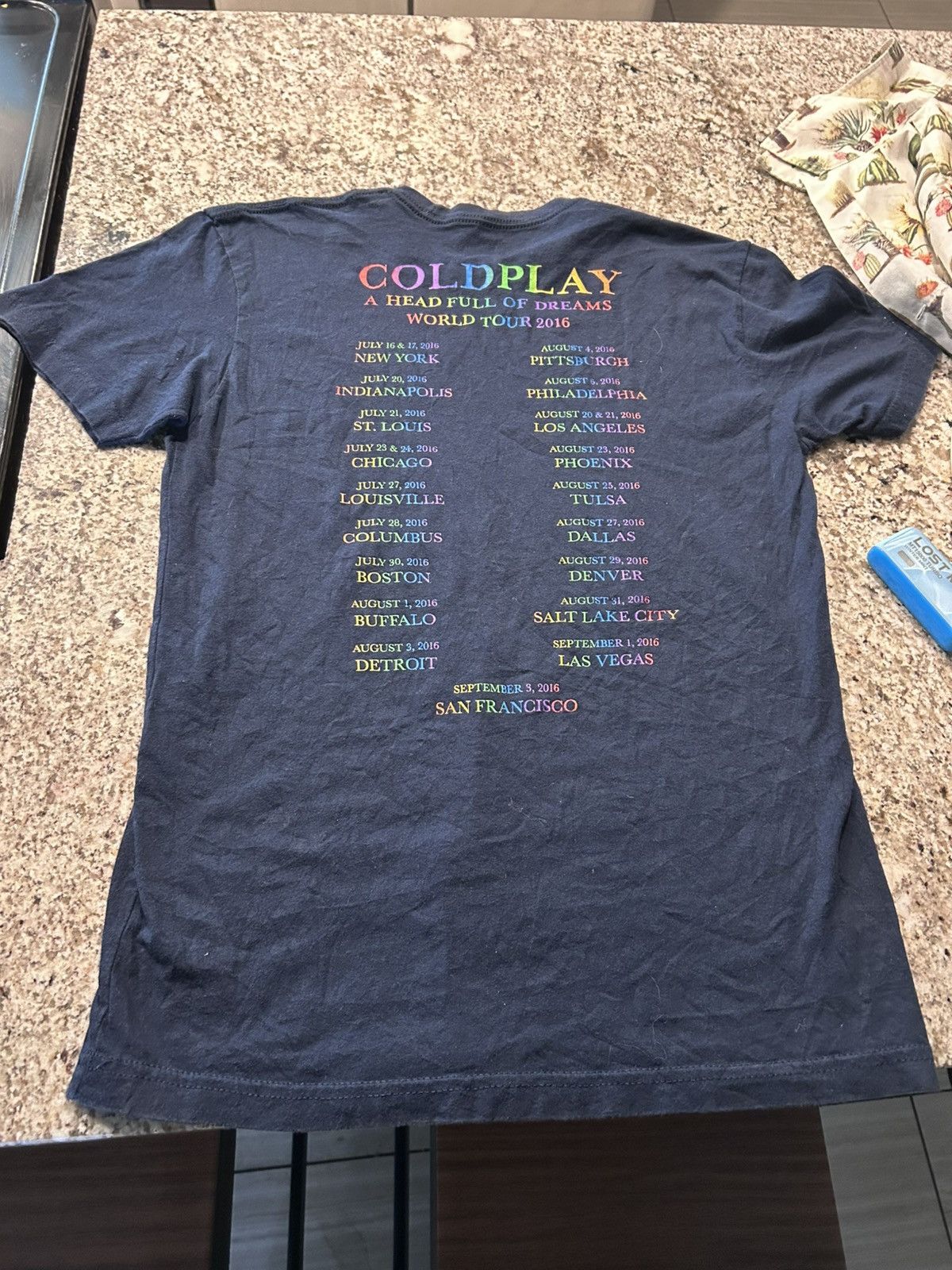 Band Tees Coldplay shirt Size US S / EU 44-46 / 1 - 2 Thumbnail