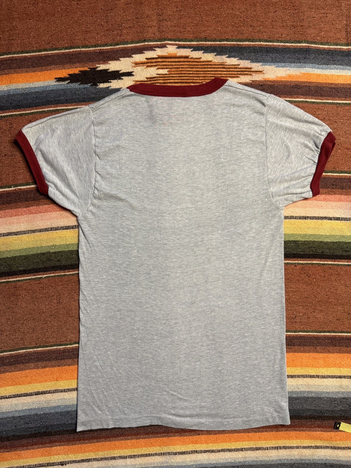 Band Tees × Grateful Dead × Vintage Vintage 1977 Grateful Dead Kelley Mouse Ringer Tee Shirt Size US S / EU 44-46 / 1 - 8 Thumbnail