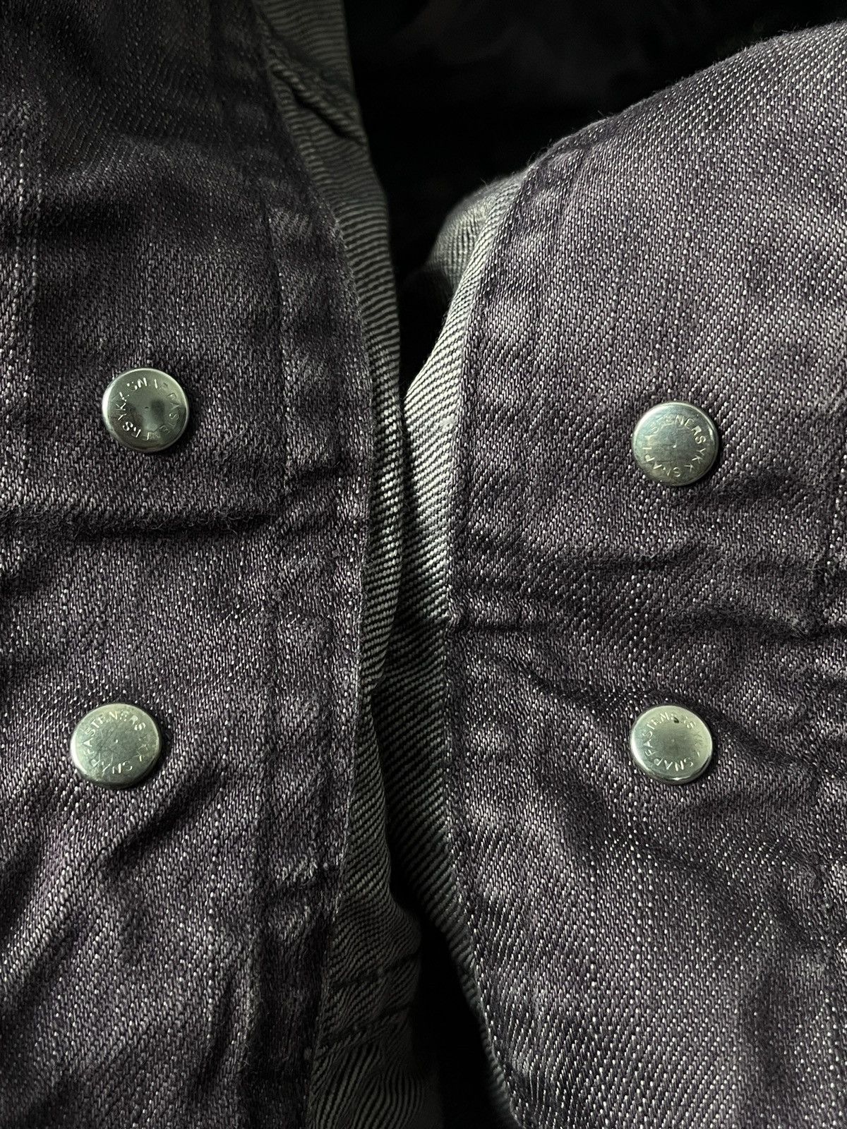 Issey Miyake Tete Homme Issey Miyake Studded Type 2 Denim Jacket Size US M / EU 48-50 / 2 - 10 Thumbnail