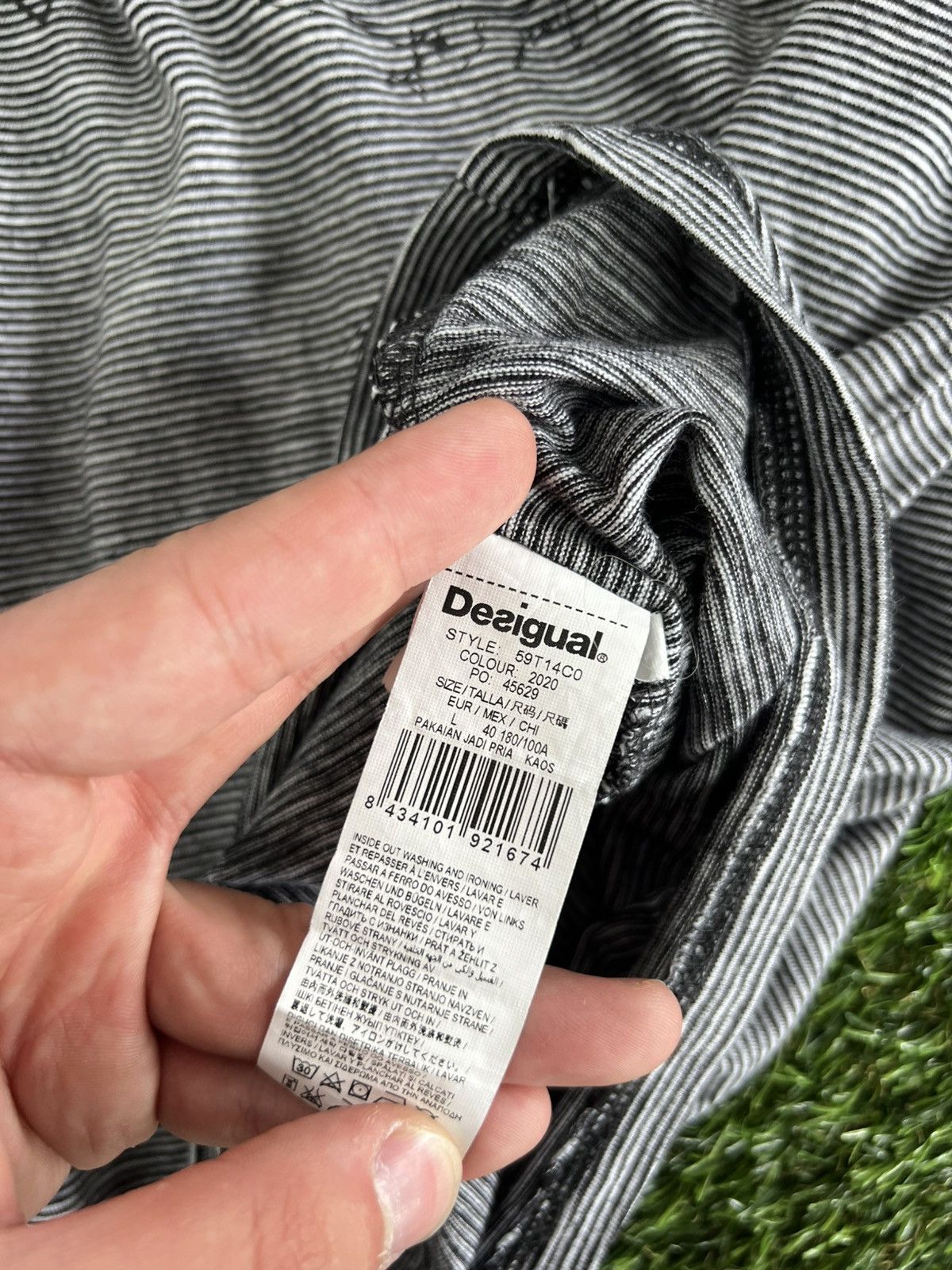 Desigual Desigual Longsleeve Streetwear Gray size L Size US L / EU 52-54 / 3 - 6 Thumbnail