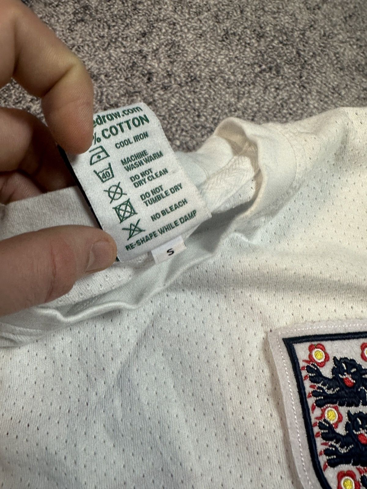 Vintage Vintage England 6 Soccer Jersey Blokecore Style S Retro 90s Size US S / EU 44-46 / 1 - 6 Thumbnail