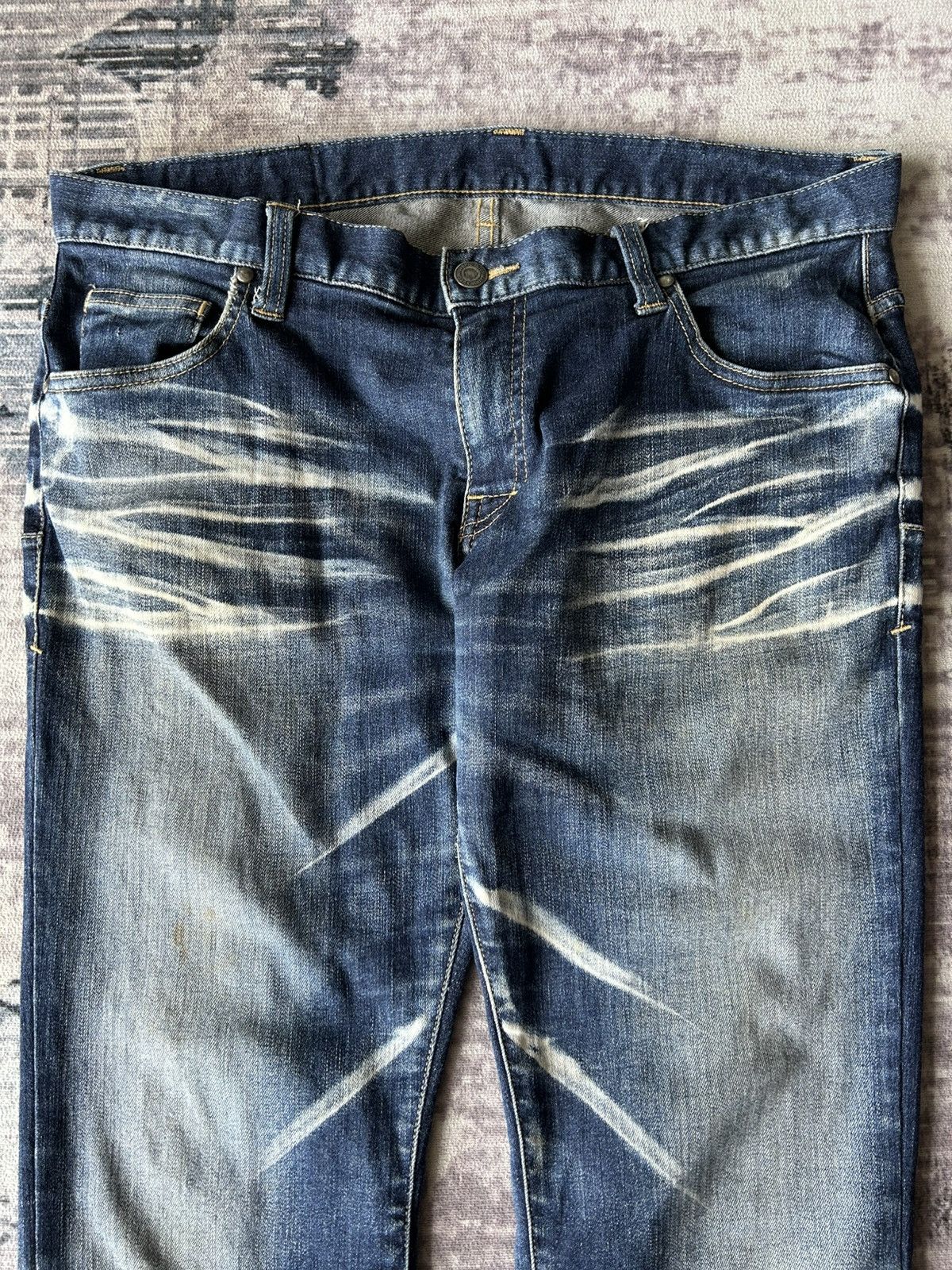 Tornado Mart Tornado Mart Mudwash Flared Jeans Size US 34 / EU 50 - 4 Thumbnail