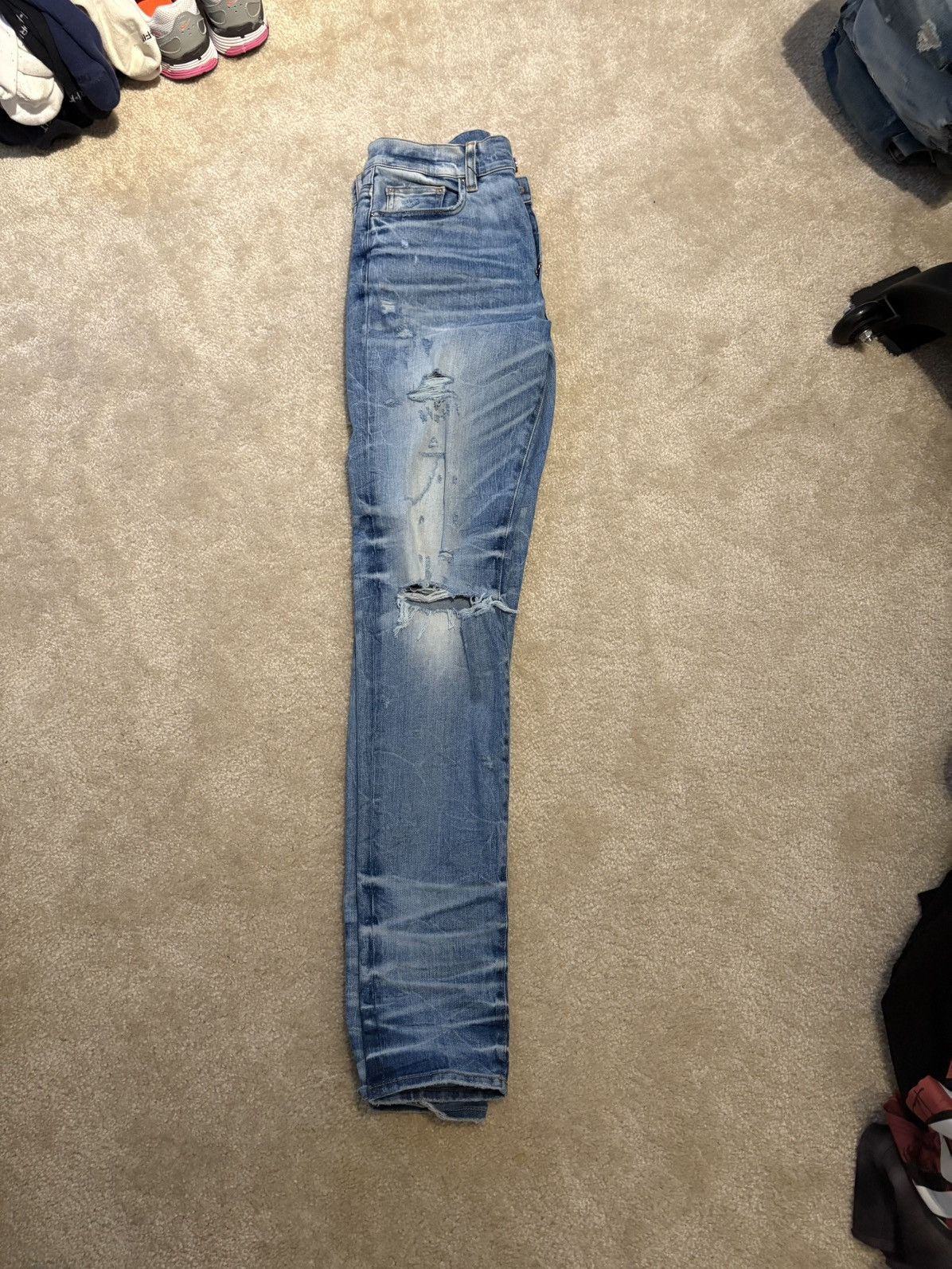 Amiri Amiri distressed jeans Size US 32 / EU 48 - 5 Thumbnail