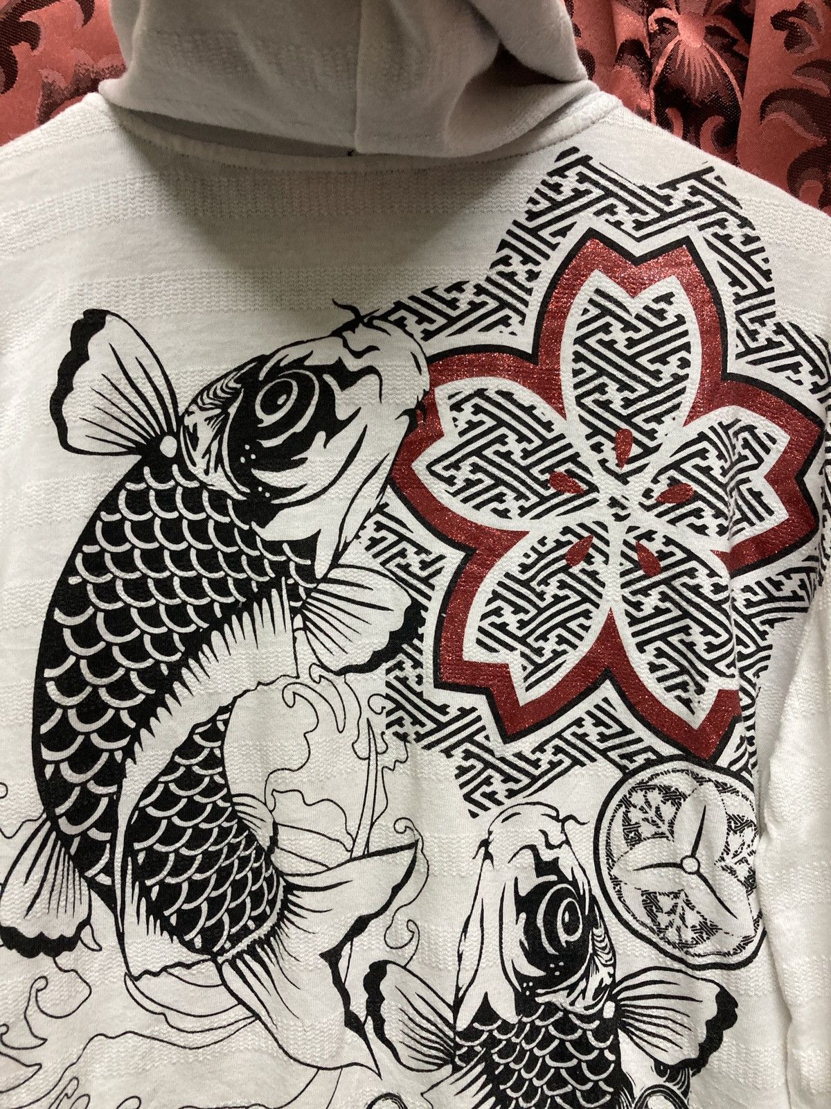 Designer × Japanese Brand Japanese design long sleeve hoodie tee Size US XL / EU 56 / 4 - 15 Thumbnail
