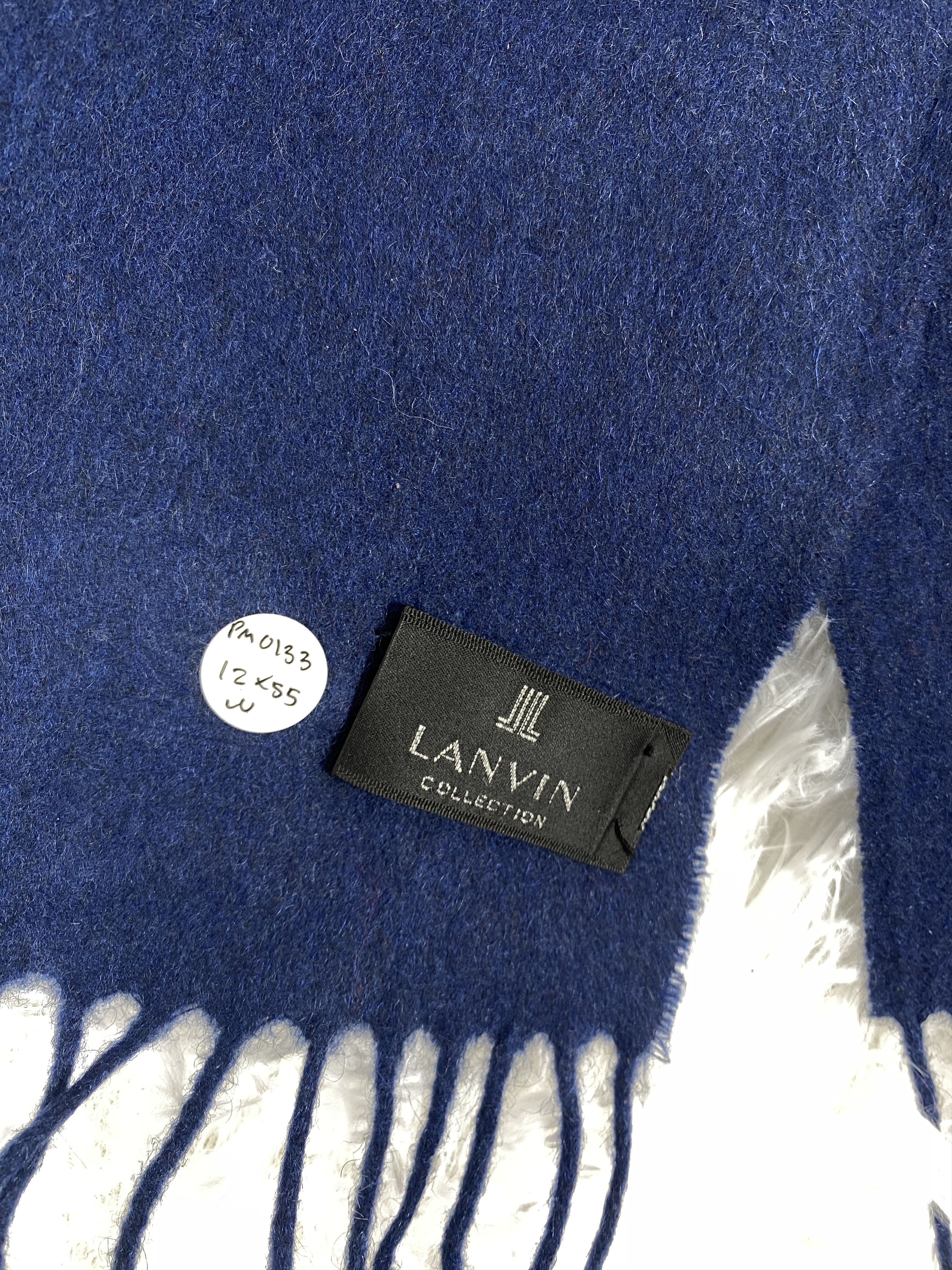 Lanvin Vintage Lanvin Scarf / Muffler Neckwear PM0133 Size ONE SIZE - 2 Thumbnail