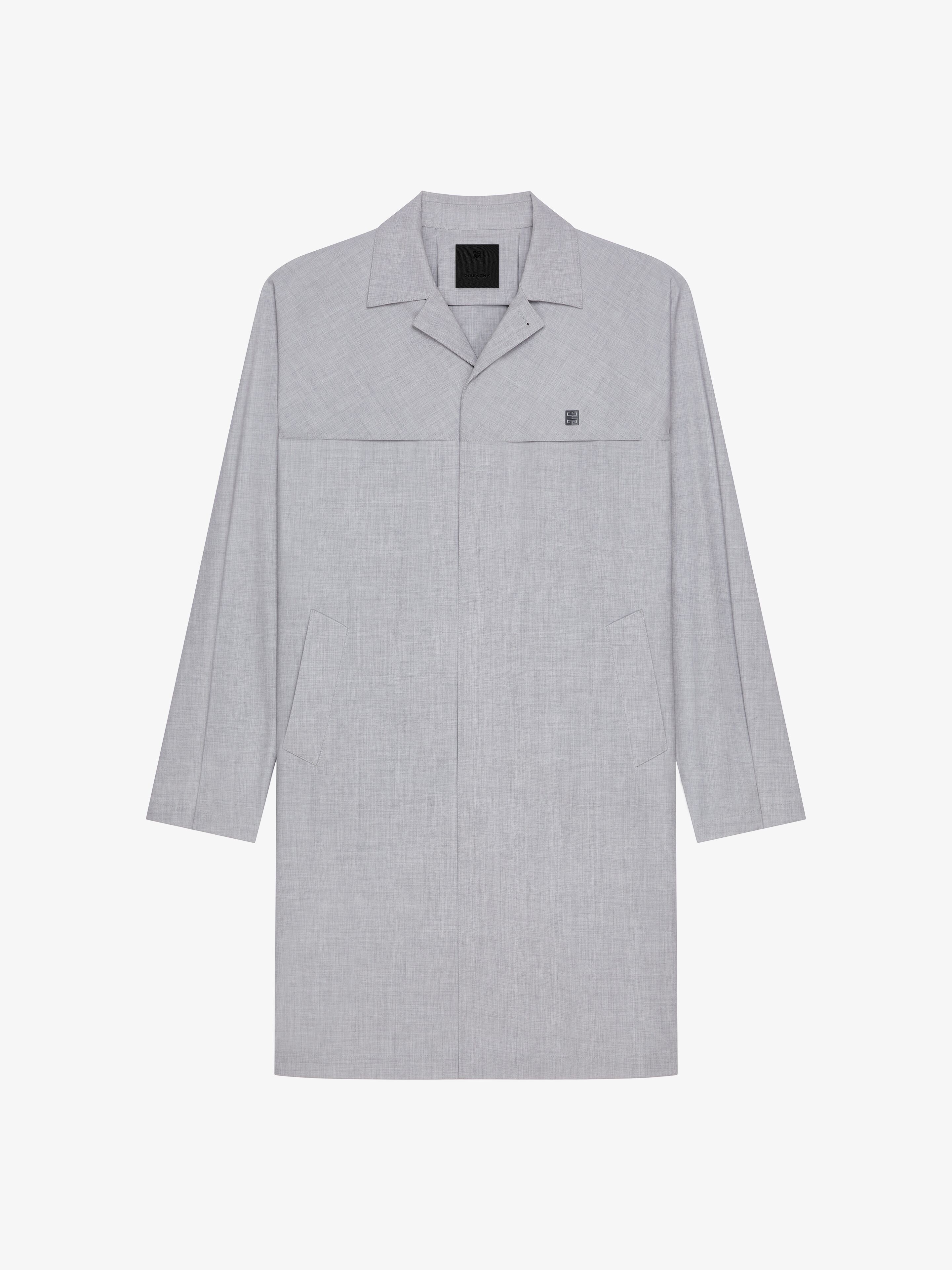Givenchy o1w1db10925 Long Packable Parka in Grey Size US XL / EU 56 / 4 - 1 Thumbnail