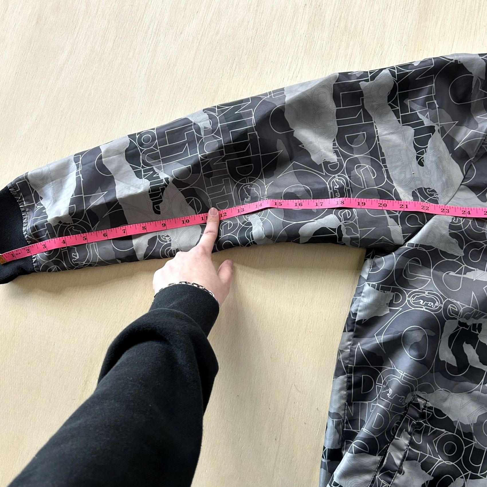 Ecko Unltd. Ecko Unltd Jacket Mens XL Multicolor Camo Bomber Full Zip Hip Hop Streetwear Size US XL / EU 56 / 4 - 6 Thumbnail