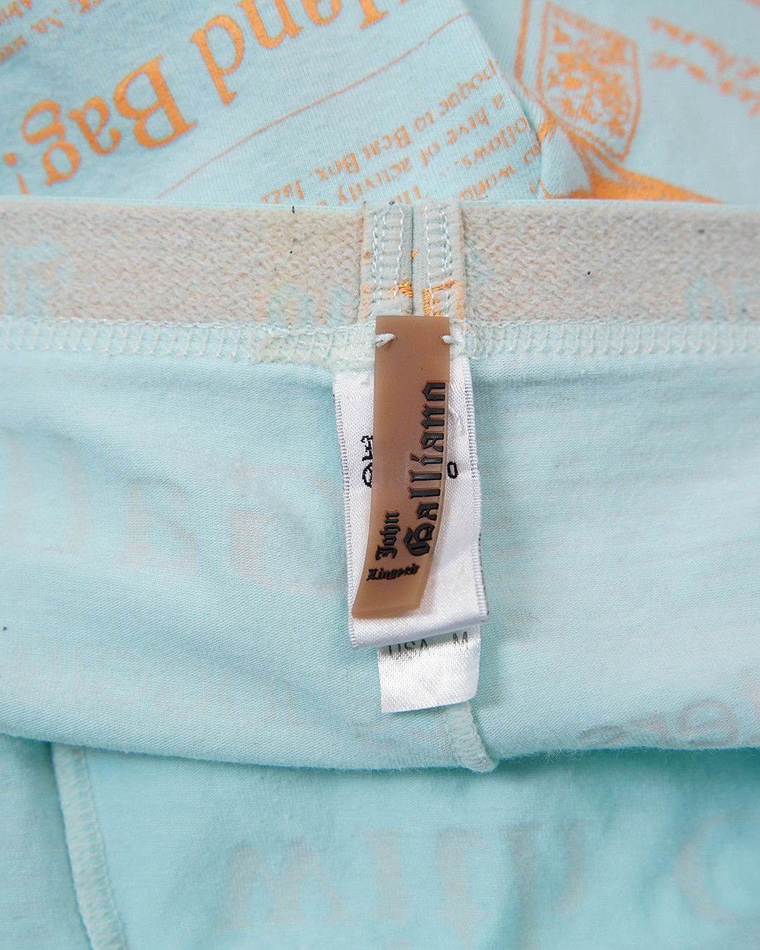 John Galliano John Galliano Newsprint Top+Bottom Set Size XL / US 12-14 / IT 48-50 - 8 Thumbnail