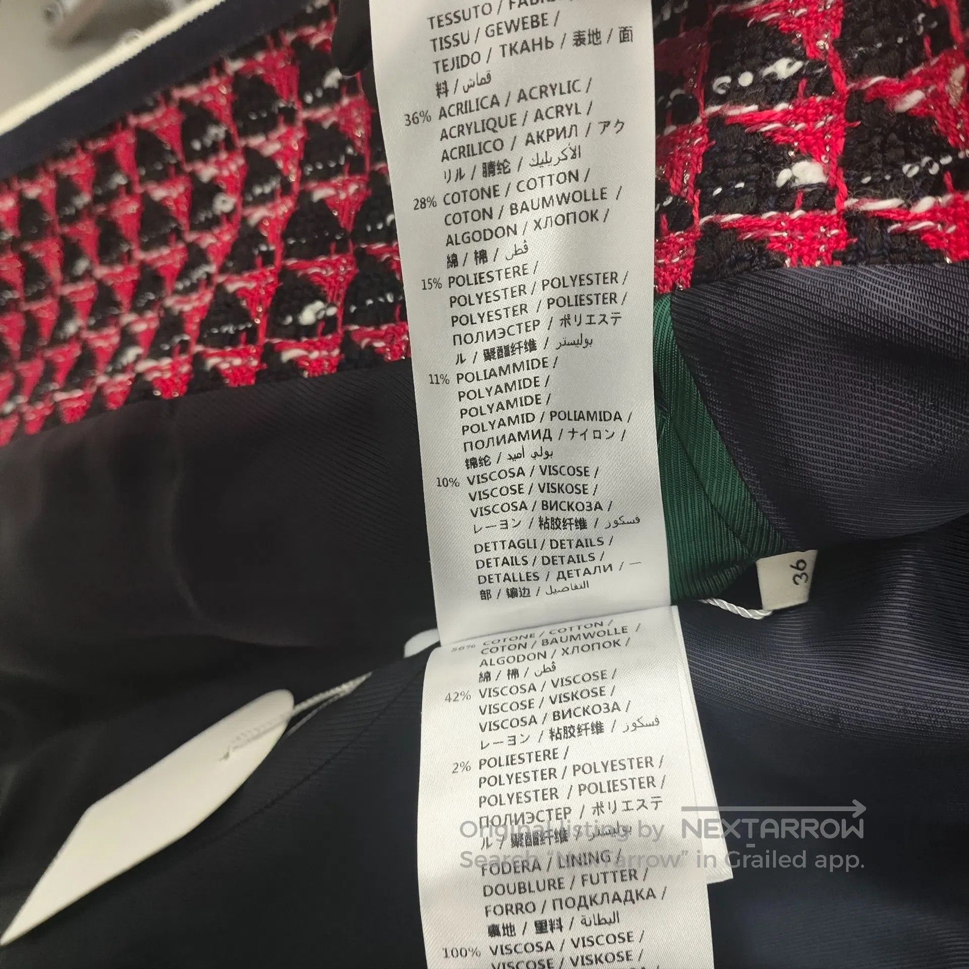 Gucci Guicci Fashion simple single-breasted collar long sleeve s Size XS / US 0-2 / IT 36-38 - 5 Thumbnail