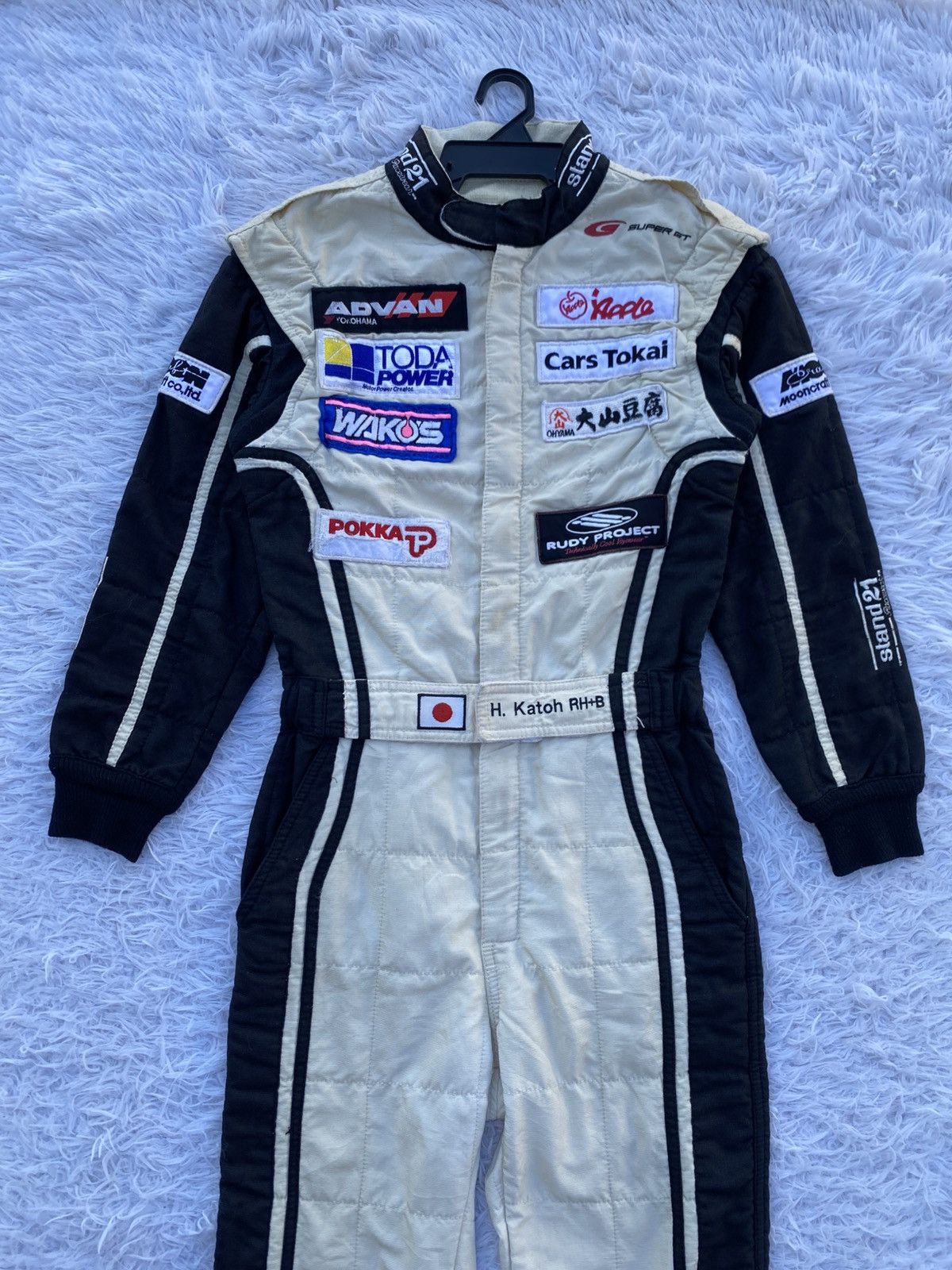 Racer Worldwide Rare Vintage Yokohama Coverall Racing Outfit Japan Size US S / EU 44-46 / 1 - 5 Thumbnail