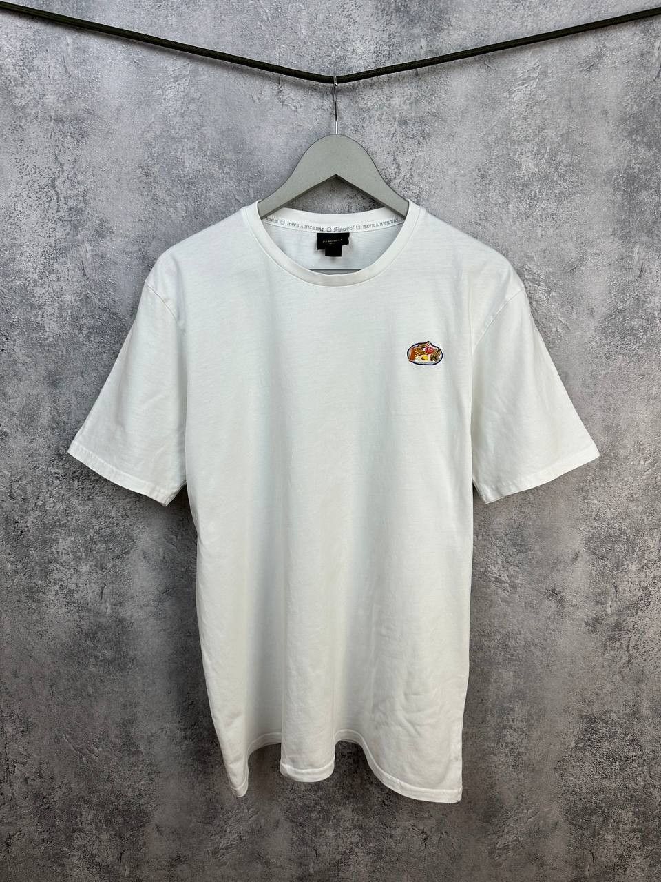Percival Percival Pelle Pelle T-Shirt "Food" Embroidered White SS Size US M / EU 48-50 / 2 - 1 Thumbnail