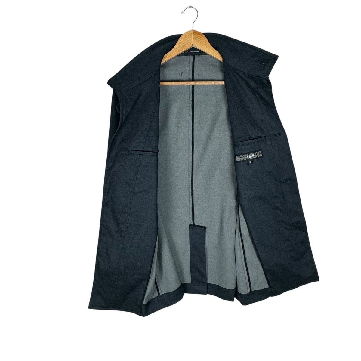 Gaultier Homme Objet × Jean Paul Gaultier 🔥JPG GAULTIER HOMME OBJECT TRENCH COAT JACKET Size US M / EU 48-50 / 2 - 6 Thumbnail