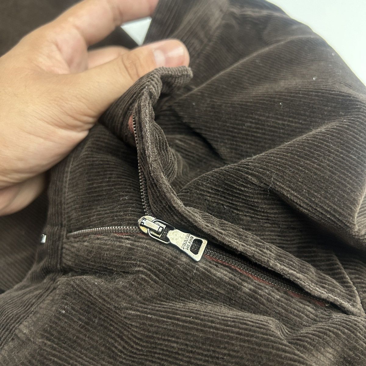 Prada Prada Linea Rossa Corduroy Pants Size US 31 - 6 Thumbnail