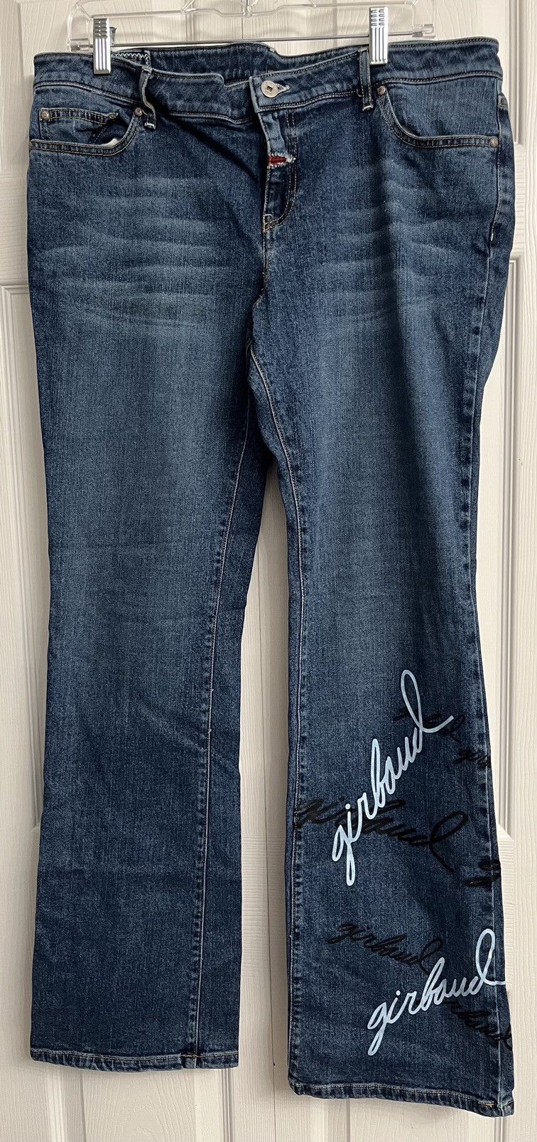 Marithe + Francois Girbaud Marithe + Francois Girbaud Dark Wash Jeans Size 36 Size 36" / US 14 / IT 50 - 1 Thumbnail
