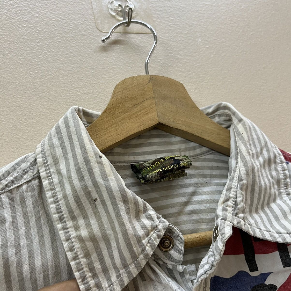 Ringspun × Seditionaries Vintage Ringspun Anarchist Button Up Shirt Size US M / EU 48-50 / 2 - 7 Thumbnail