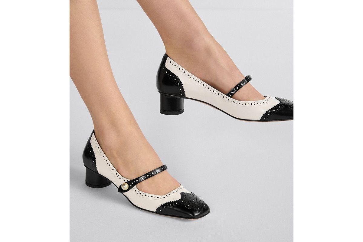 Dior o1w1db10326 Spectadio Pump in Black/White Size US 5 / IT 35 - 7 Thumbnail