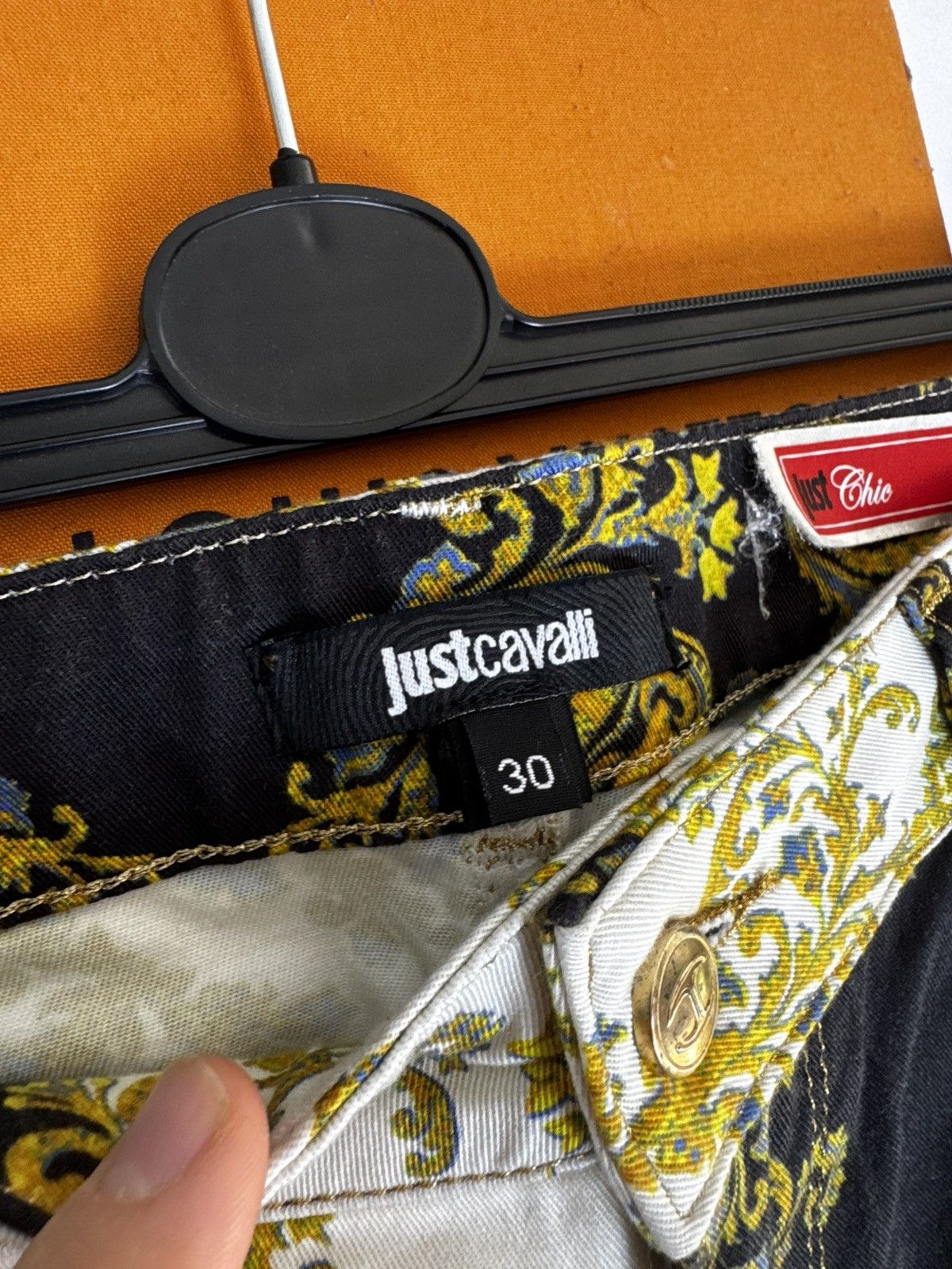 Just Cavalli Just Cavalli Roberto Desginer patterned Iconic Womans Pants Size 30" / US 8 / IT 44 - 3 Thumbnail