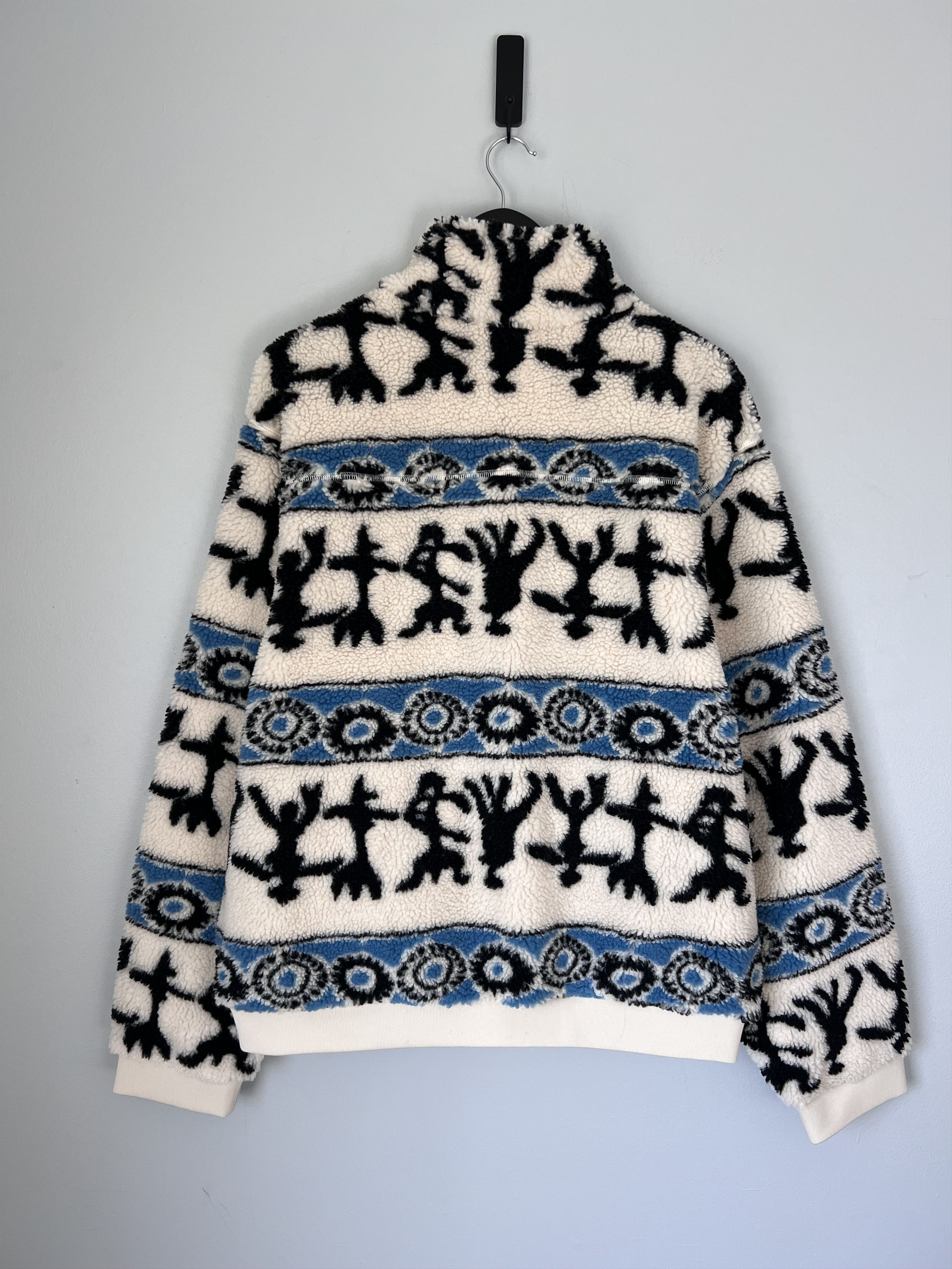 Aime Leon Dore Aime Leon Dore Heritage Fleece Jacket in Cream Size US XL / EU 56 / 4 - 5 Thumbnail