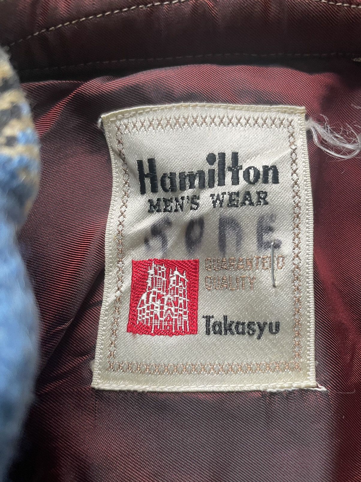 Hamilton Vintage Hamilton Wool Shirt Size US M / EU 48-50 / 2 - 11 Thumbnail