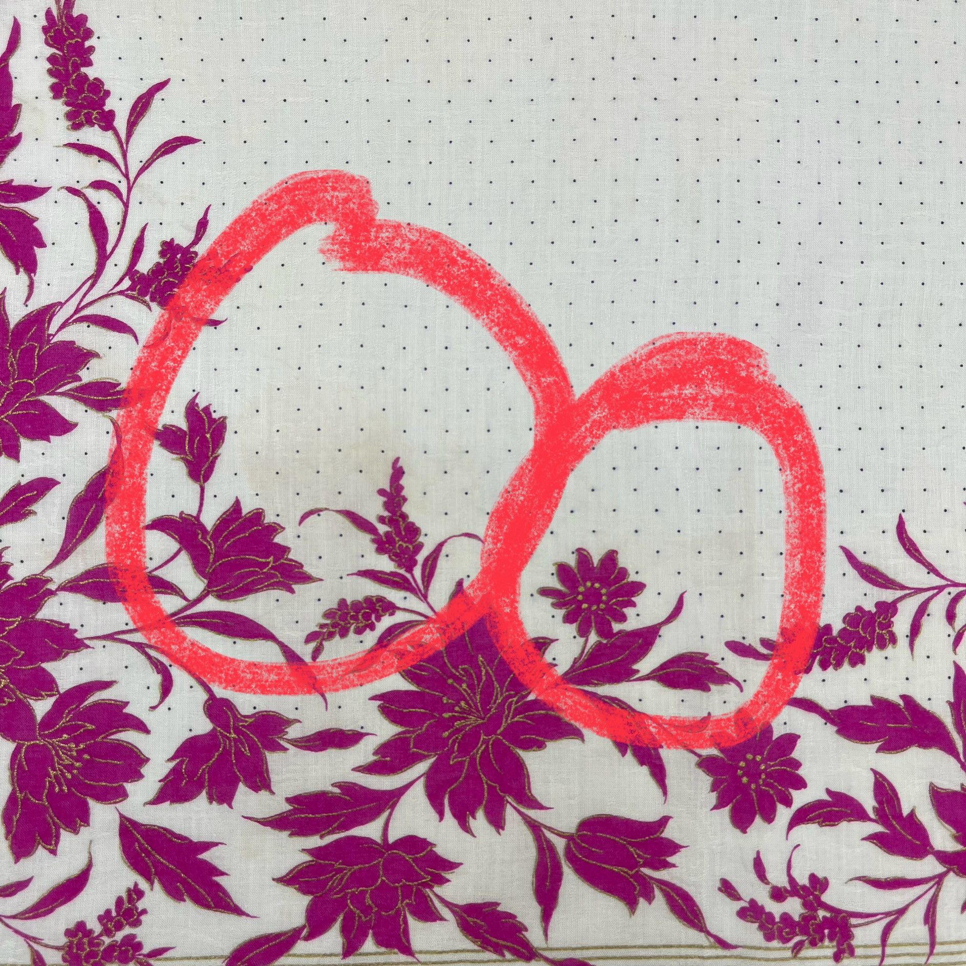 Vintage Yves saint Laurent Handkerchief / Neckerchief - 4187 Size ONE SIZE - 3 Thumbnail