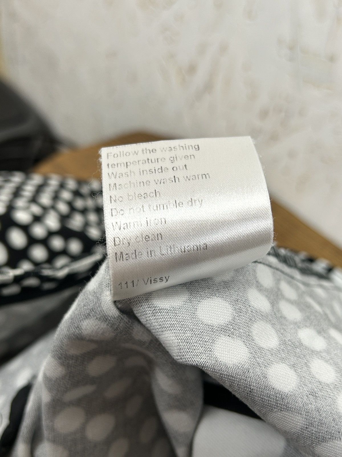 Marimekko Marimekko Black/White Polka Dot Denim Jacket Size 44 Size M / US 6-8 / IT 42-44 - 8 Thumbnail