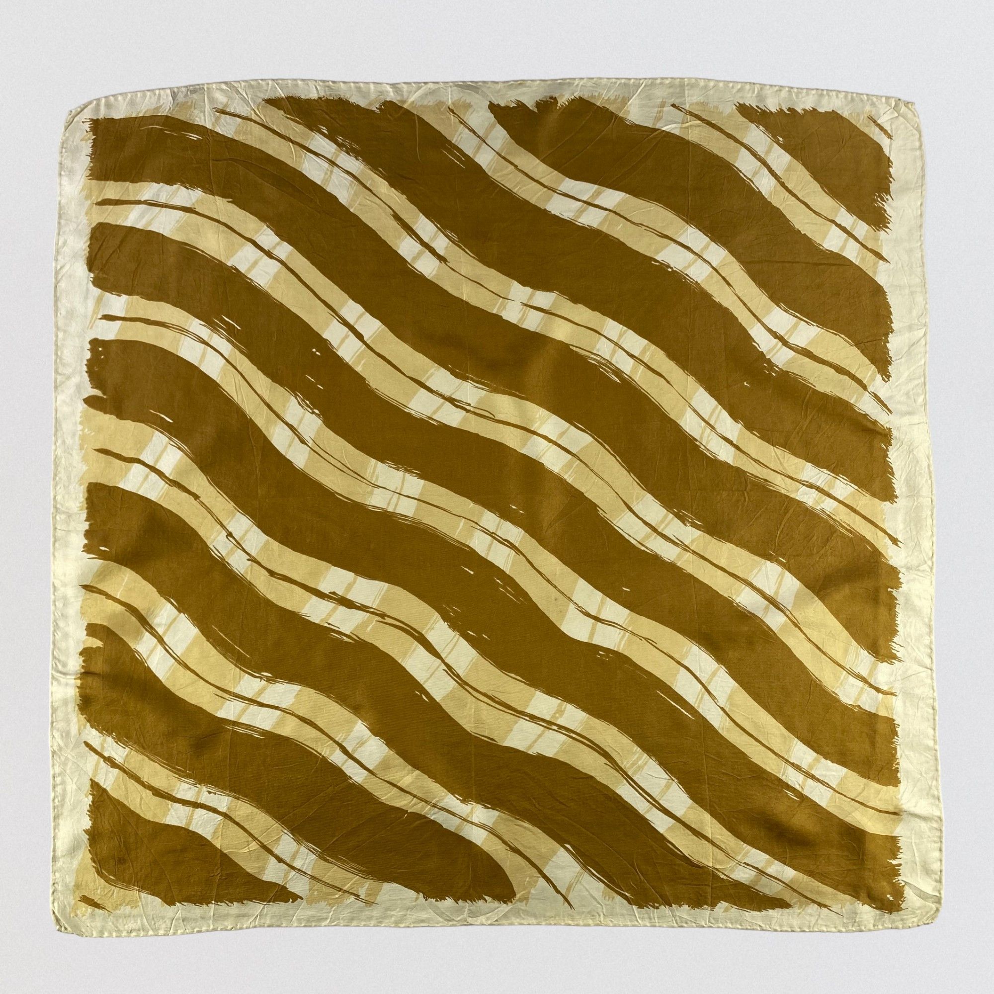Japanese Brand × Vintage Vintage Japanese Brand Abstract Silk Scarf SS080 Size ONE SIZE - 1 Thumbnail