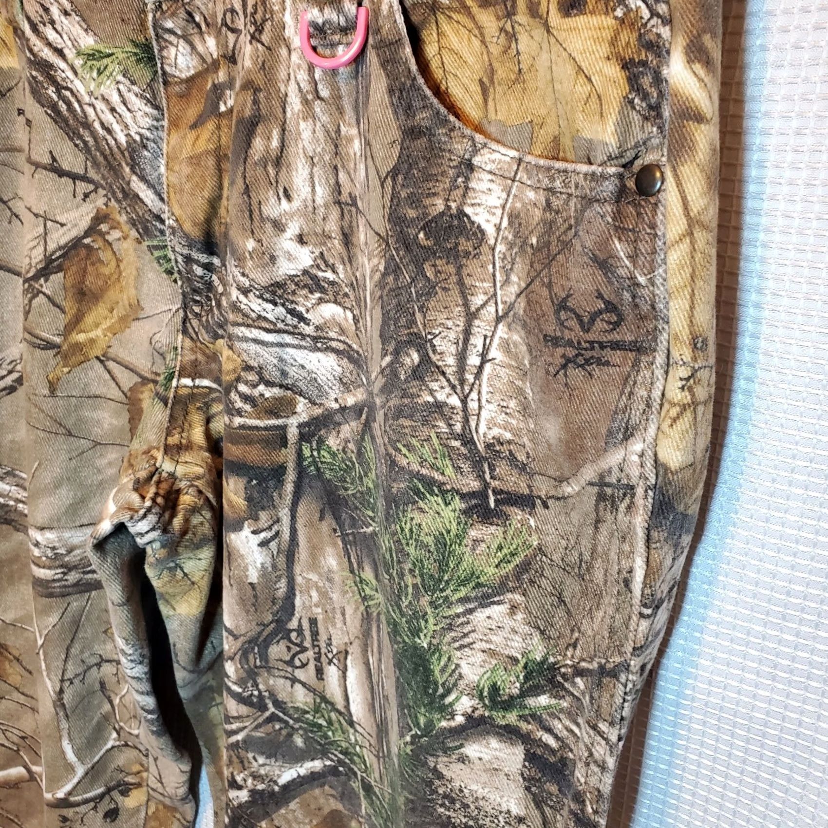 Realtree Realtree Camo Hunting Pants Womens Sz 12 Mossy Oak Pink Trim Outdoor Casual Size 34" / US 12 / IT 48 - 5 Thumbnail