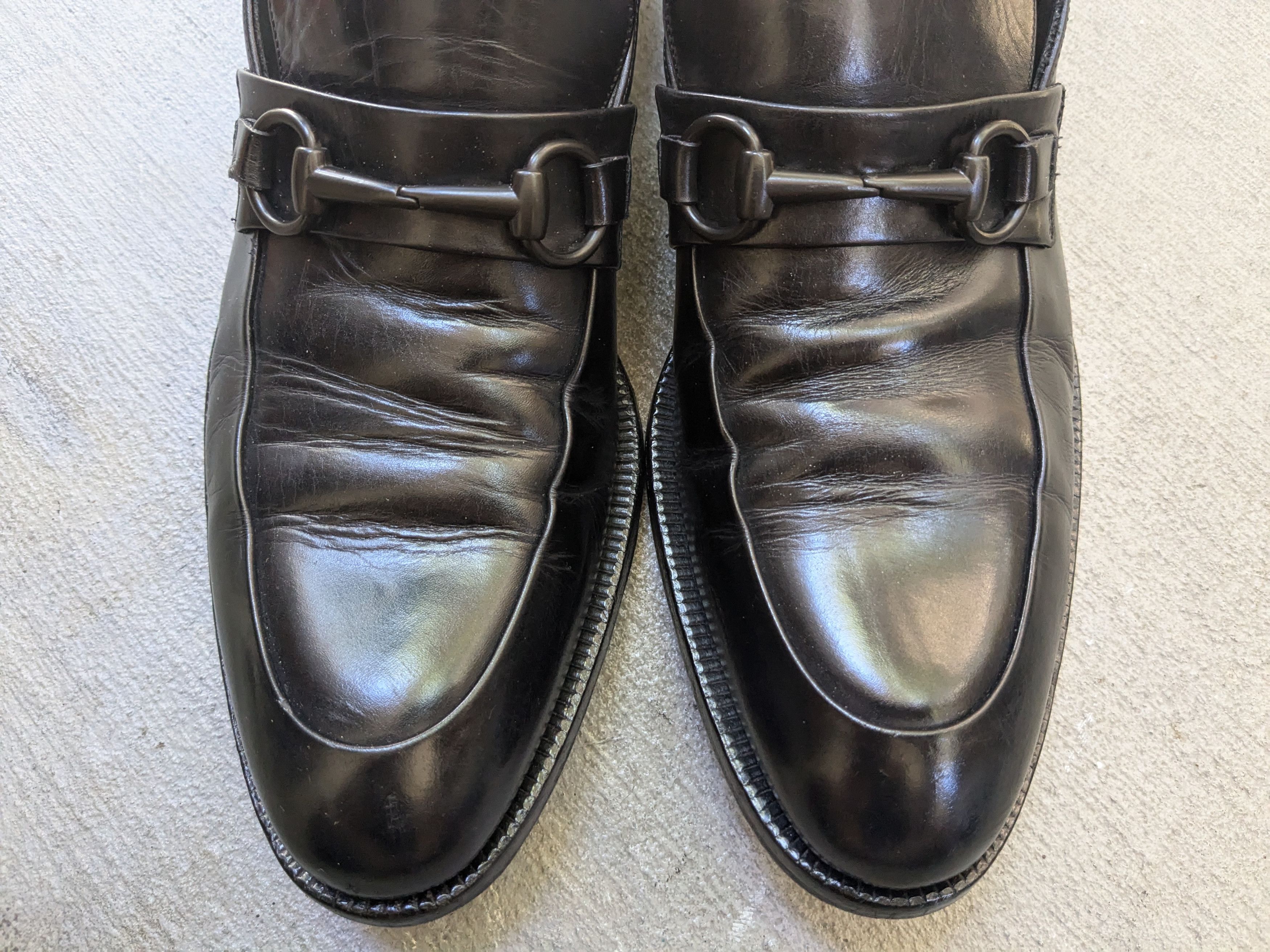 Gucci Gucci Horsebit Loafers Black 8 D Leather Snaffle Tom Ford Size US 8 / EU 41 - 6 Thumbnail