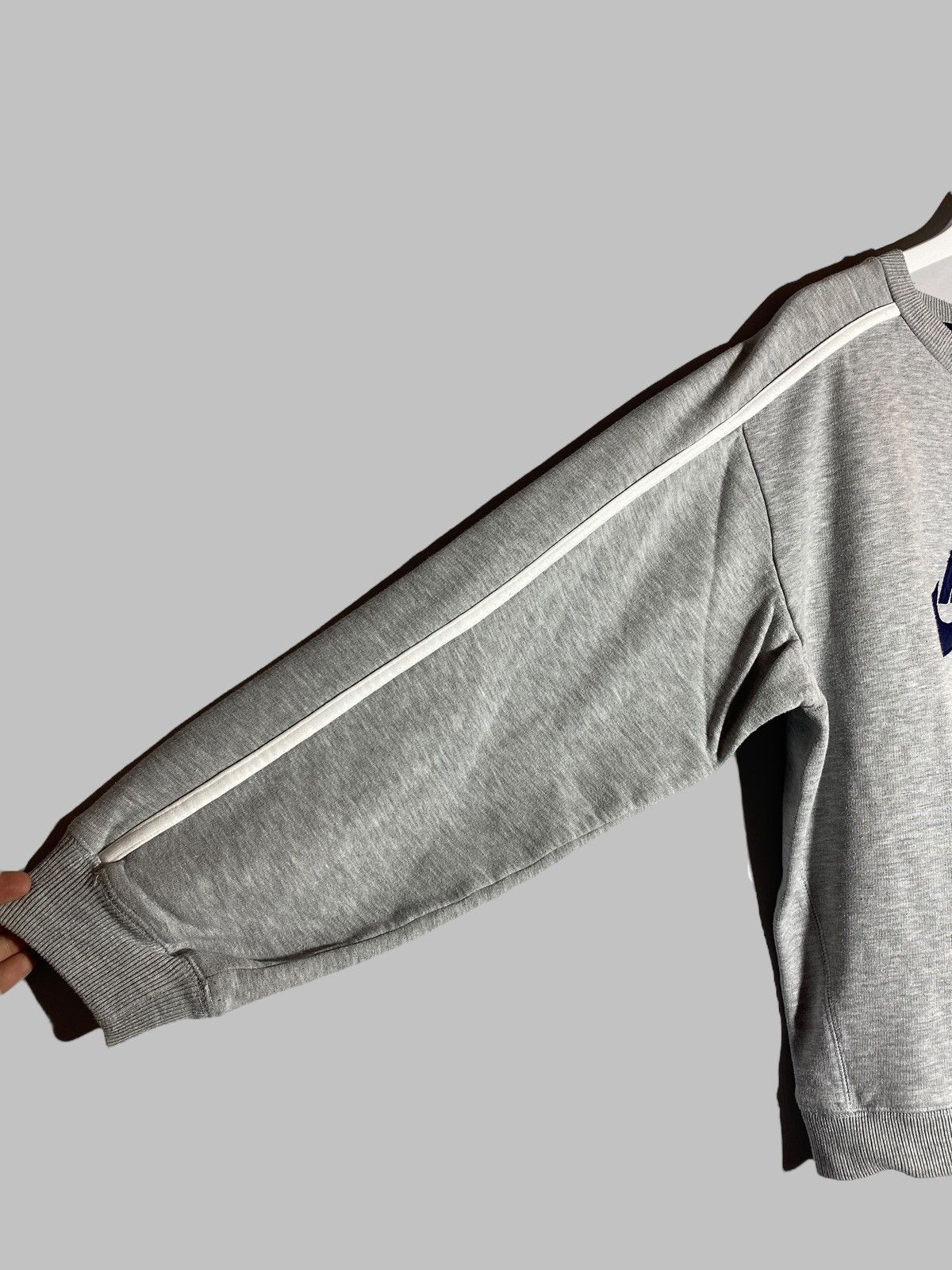 Nike 🔥 VINTAGE 00s NIKE Y2k STREETWEAR CREWNECK GREY SWEATSHIRT Size US XL / EU 56 / 4 - 7 Thumbnail