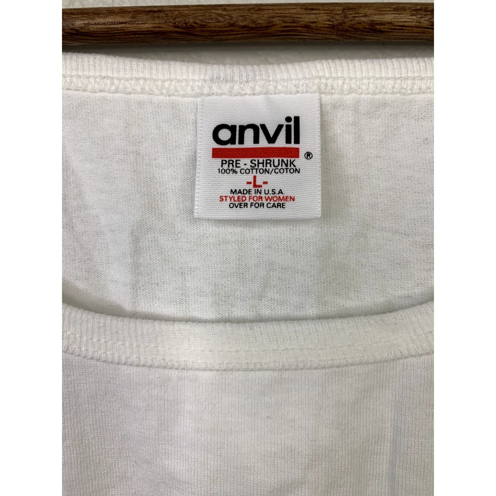 Anvil Vintage Amish Tank Shirt Country Anvil Tank Tee VTG 90s L Size L / US 10 / IT 46 - 4 Thumbnail