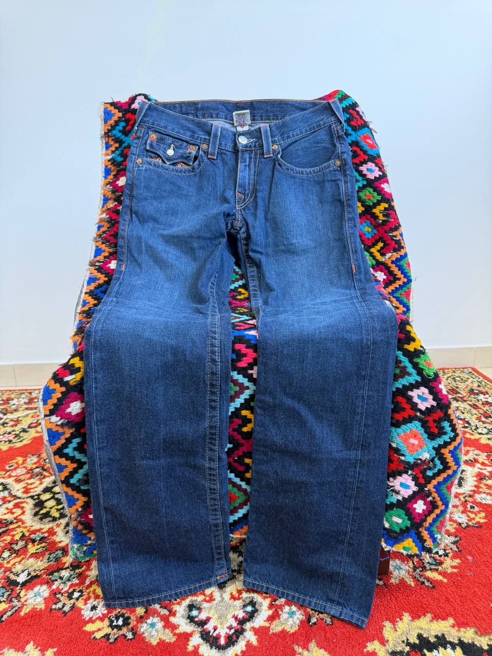 True Religion Vintage Y2K True Religion Jeans Baggy Denim Size US 32 / EU 48 - 6 Thumbnail