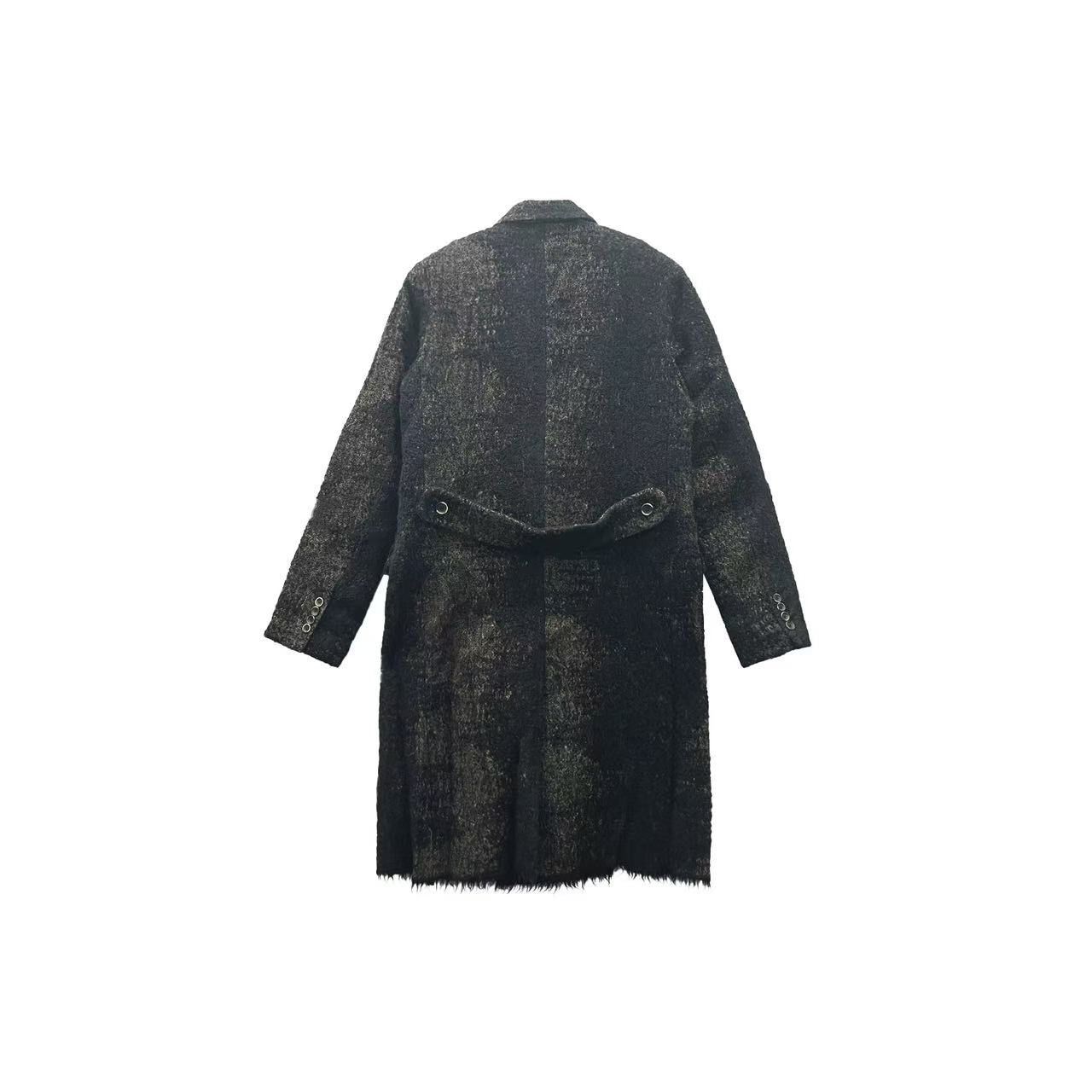 Uma Wang UMA WANG Black Wool Coat Size US M / EU 48-50 / 2 - 2 Thumbnail