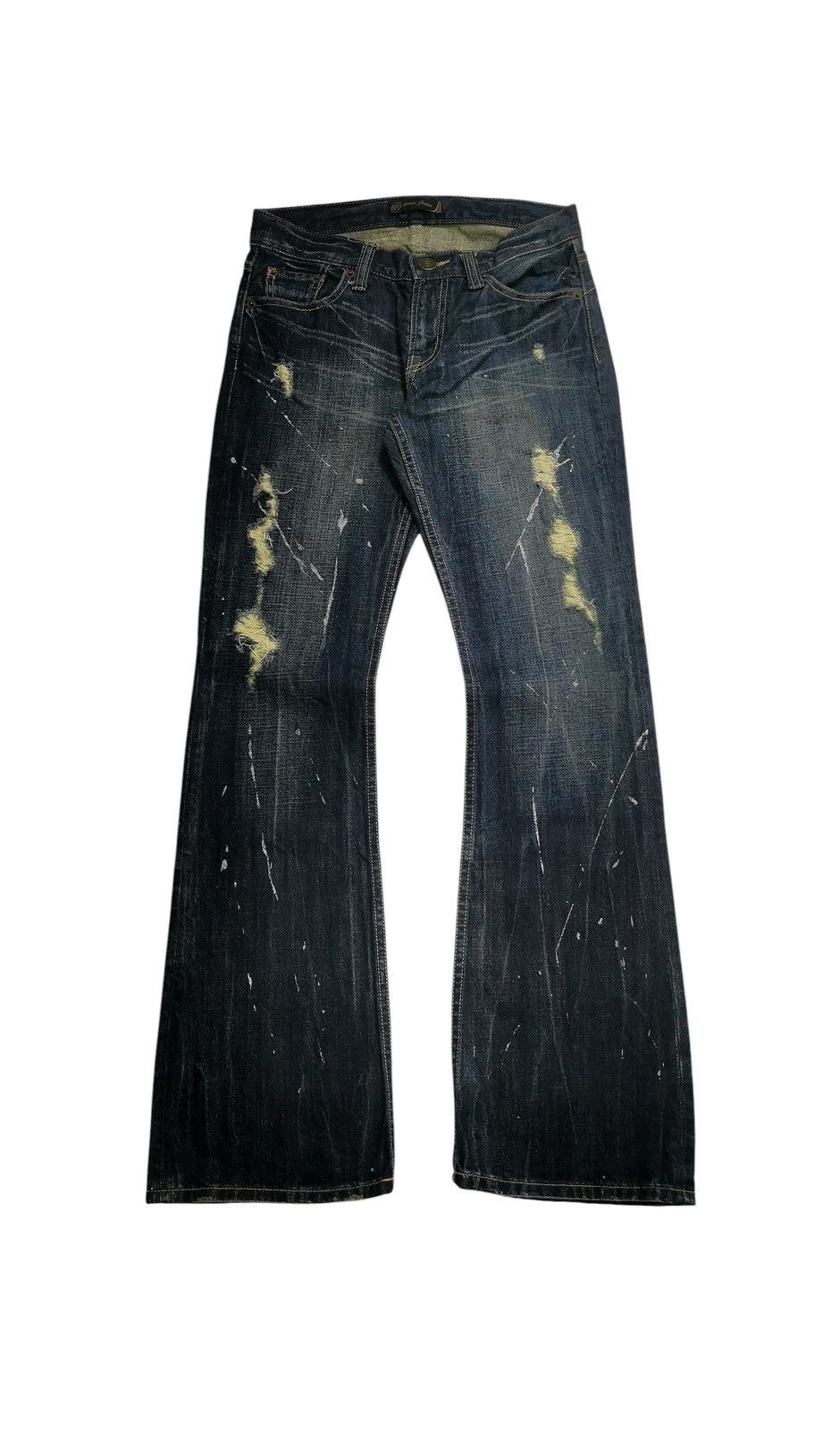 Japanese Brand Vintage Oririn Flared Bootcut Jeans denim pant Size US 28 / EU 44 - 2 Thumbnail