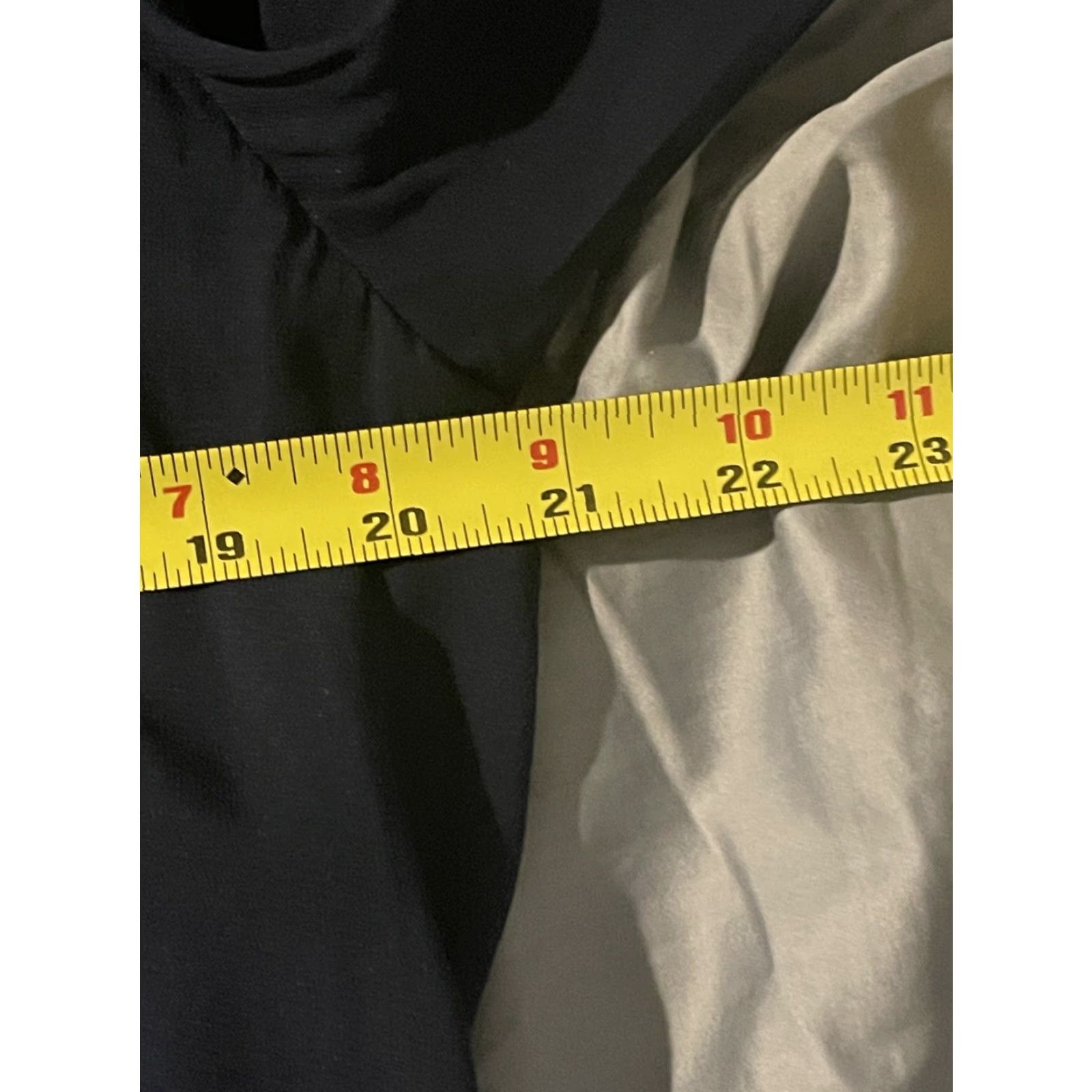 Vince Vince Silk Shirt Dress Long Sleeve Double Layered Black Size 10 Womens EUC Size L / US 10 / IT 46 - 3 Thumbnail