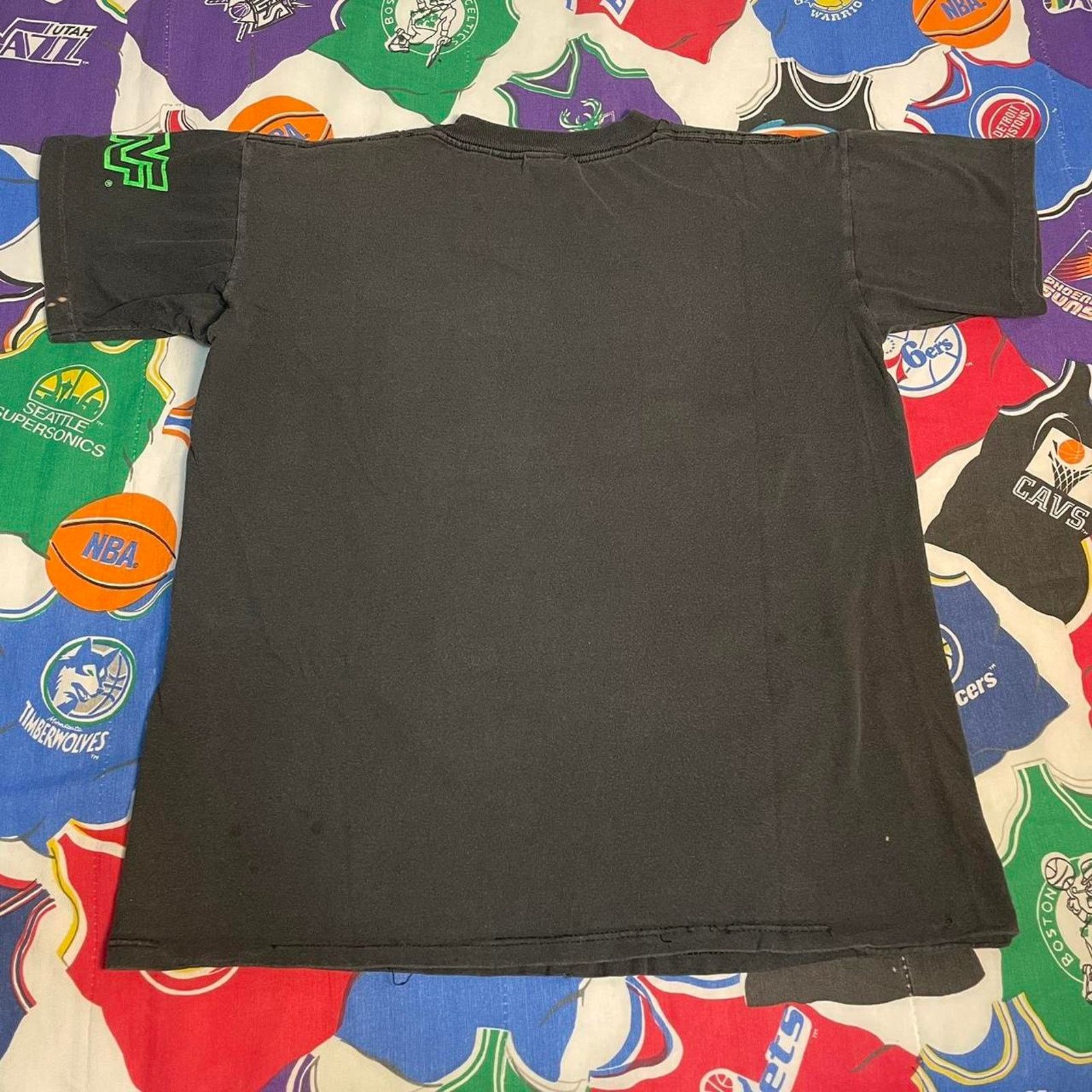 Vintage × WWF 1991 WWF Hulk Hogan Nasty Boys Big Boss Man Bushwhackers Tee Size US M / EU 48-50 / 2 - 2 Thumbnail