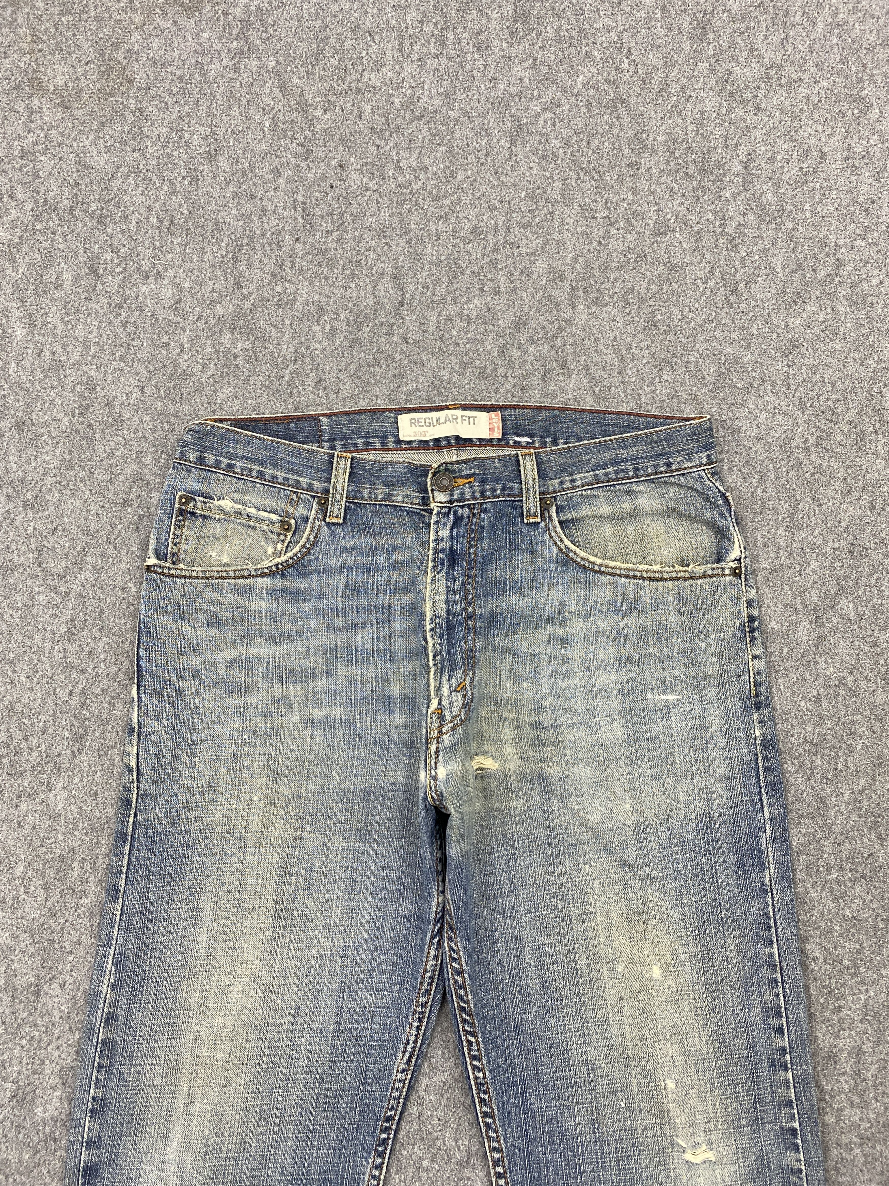 Levi's × Vintage Faded Blue Vintage Levi's 505 Denim Jeans Size US 34 / EU 50 - 2 Thumbnail