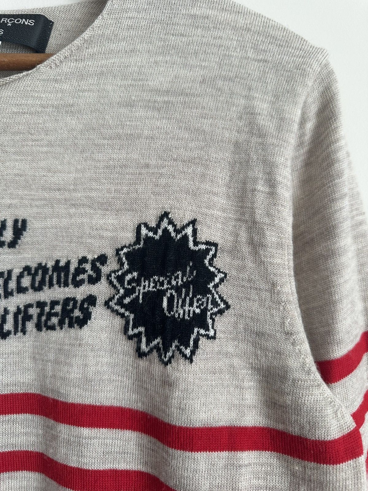 Comme des Garcons Homme Plus Homme Plus ss2009 Shoplifter Sweater Size US S / EU 44-46 / 1 - 6 Thumbnail