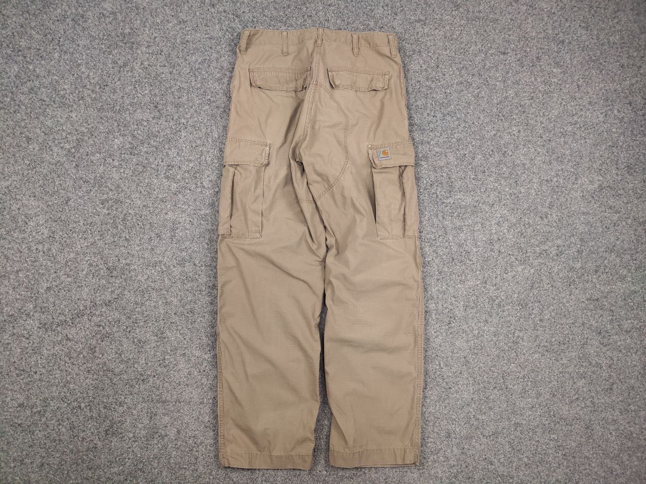 Vintage Carhartt Beige Ripstop Faded Cargo Pants Y2k Style