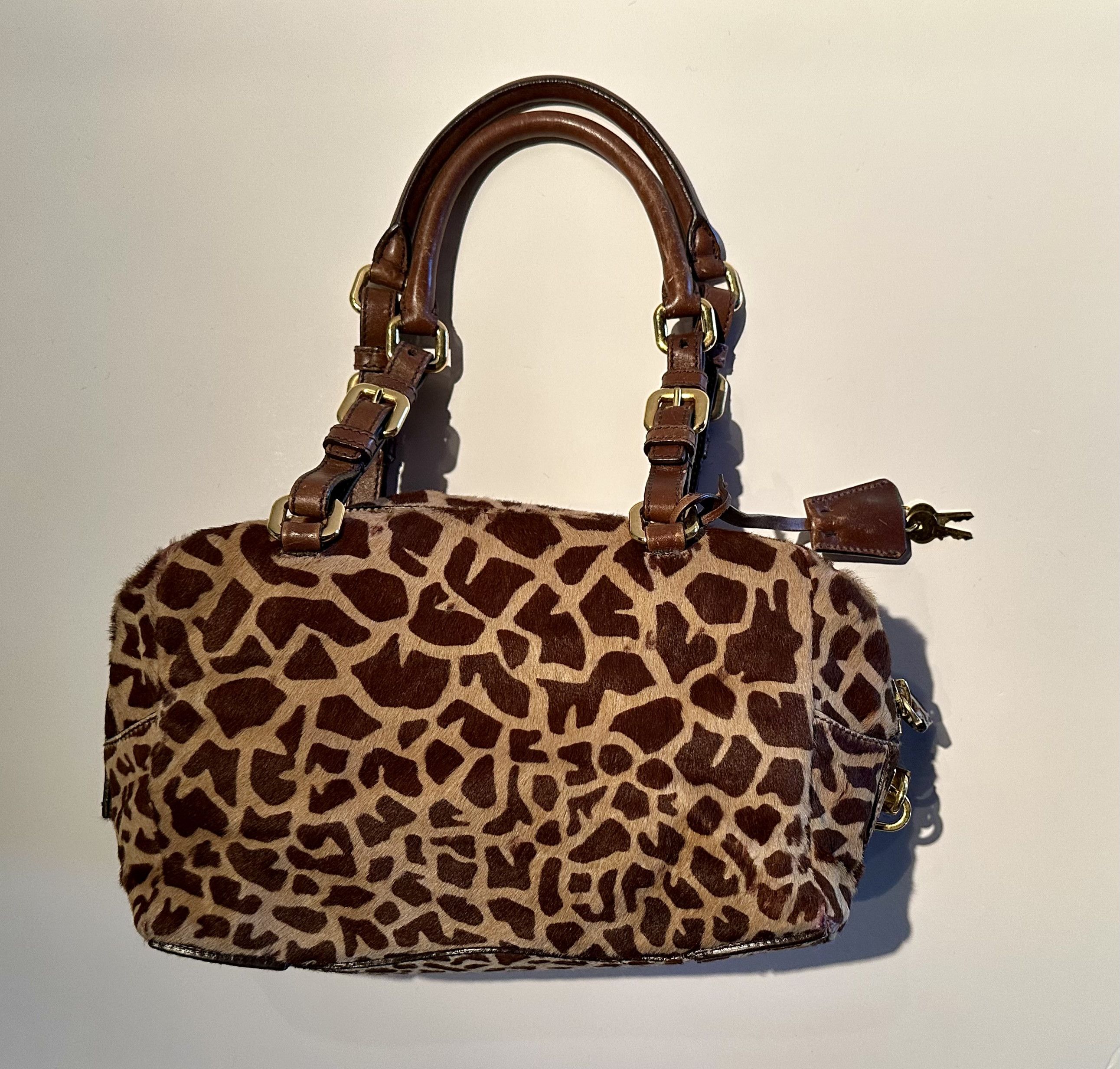 Prada Prada Calf Fur Shoulder Bag Size ONE SIZE - 2 Thumbnail