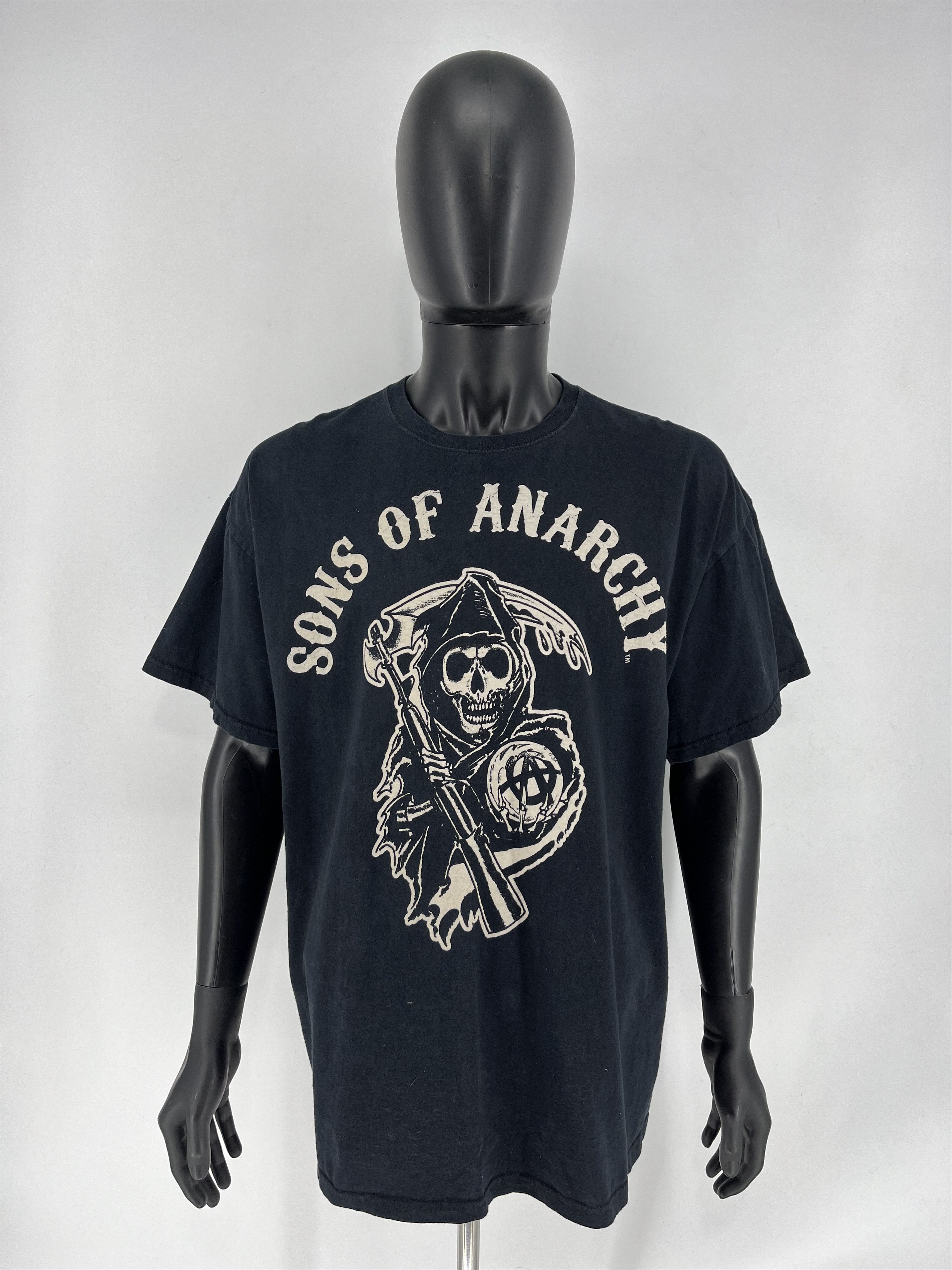 Band Tees × Vintage Vintage SOA Sons Of Anarchy Vintage Band Graphic Tee Sz 2XL Size US XXL / EU 58 / 5 - 2 Thumbnail