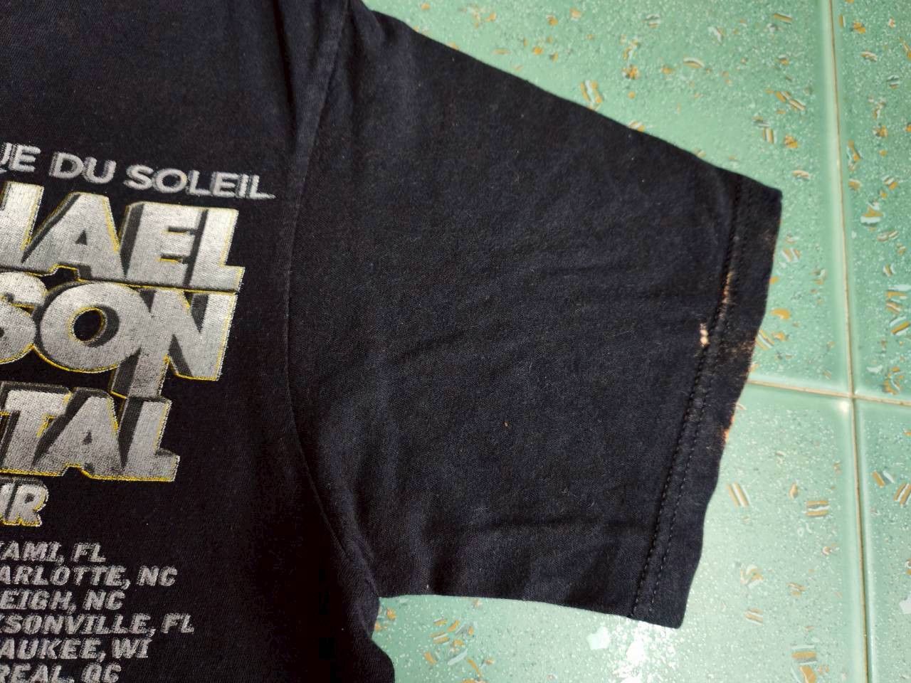 Anvil michael jackson world tour faded t shirt 17.5/26 Size US S / EU 44-46 / 1 - 8 Thumbnail