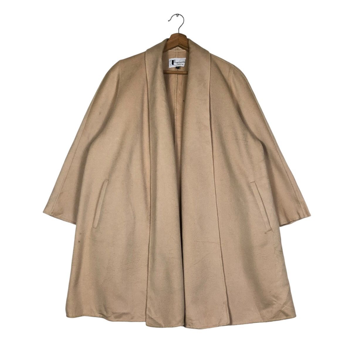 Vintage 🔥VINTAGE OVERSIZED WOOL JACKET LAURA FERRANDO MADE IN ITALY Size L / US 10 / IT 46 - 4 Thumbnail