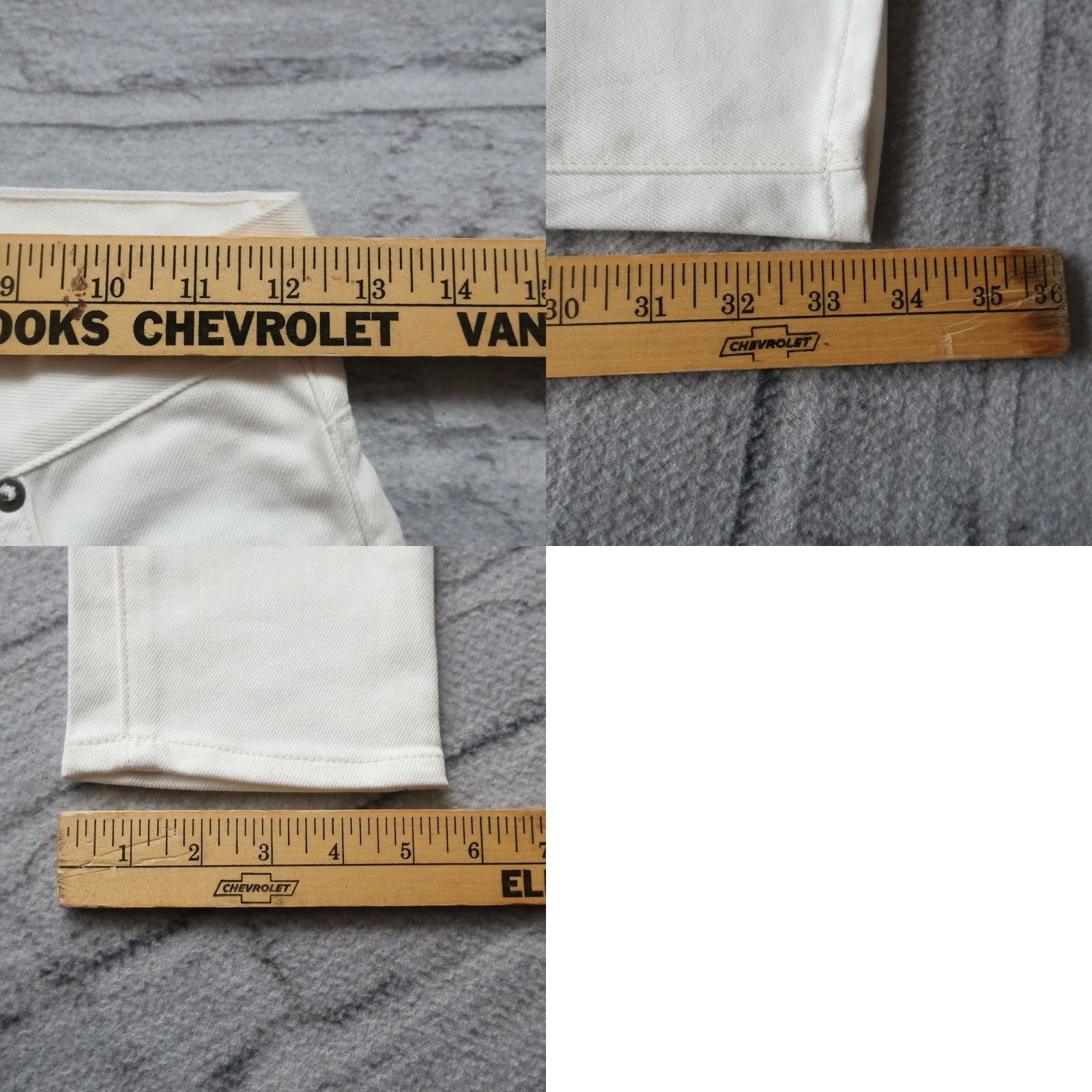3sixteen 3sixteen 577BSP Womens Denim Jeans Skinny White 25 x 34 Jeans Womens Skinny White 25 34 Size 42" / US 20 - 8 Thumbnail